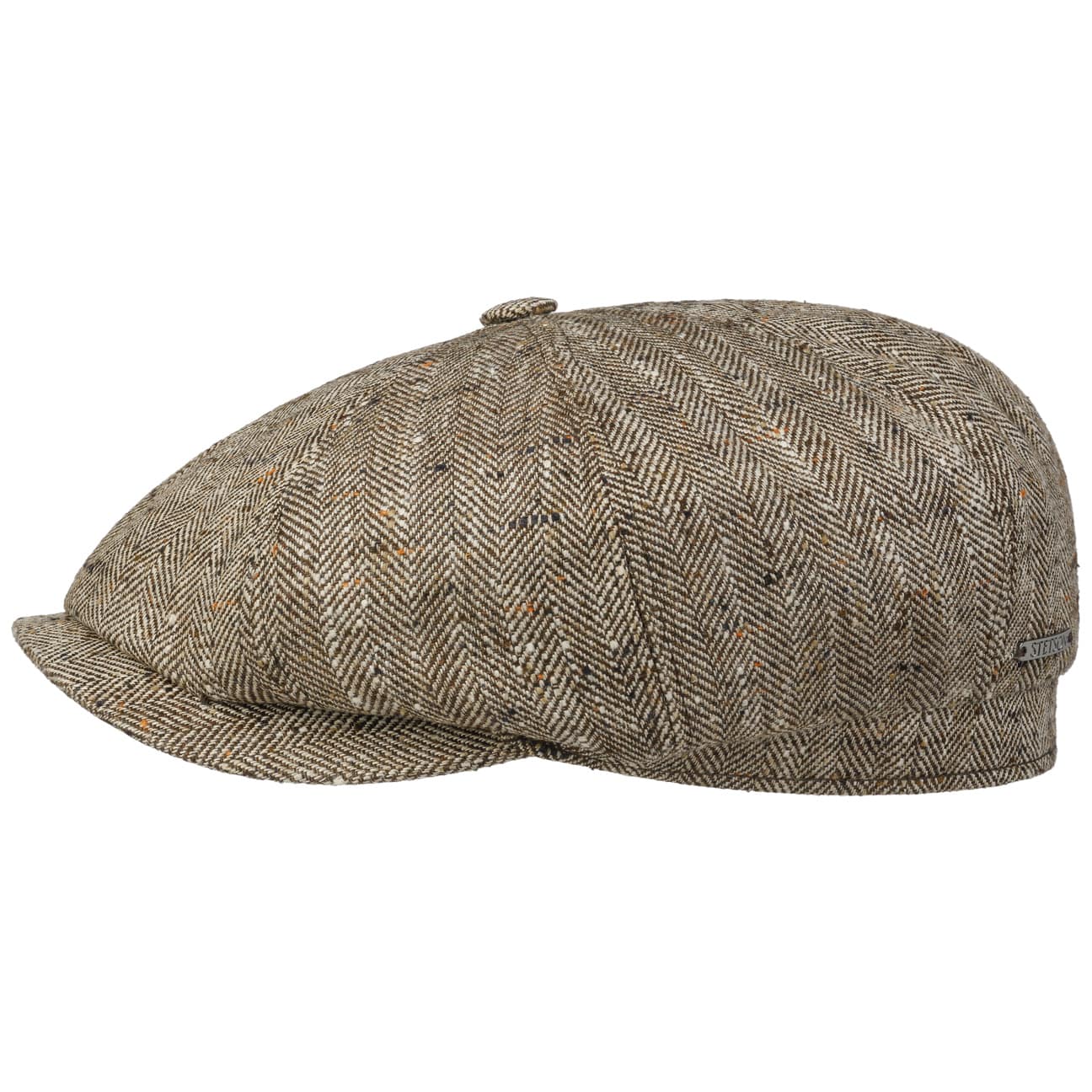 Hatteras Tweed Herringbone Newsboy - JJ Hat Center ®