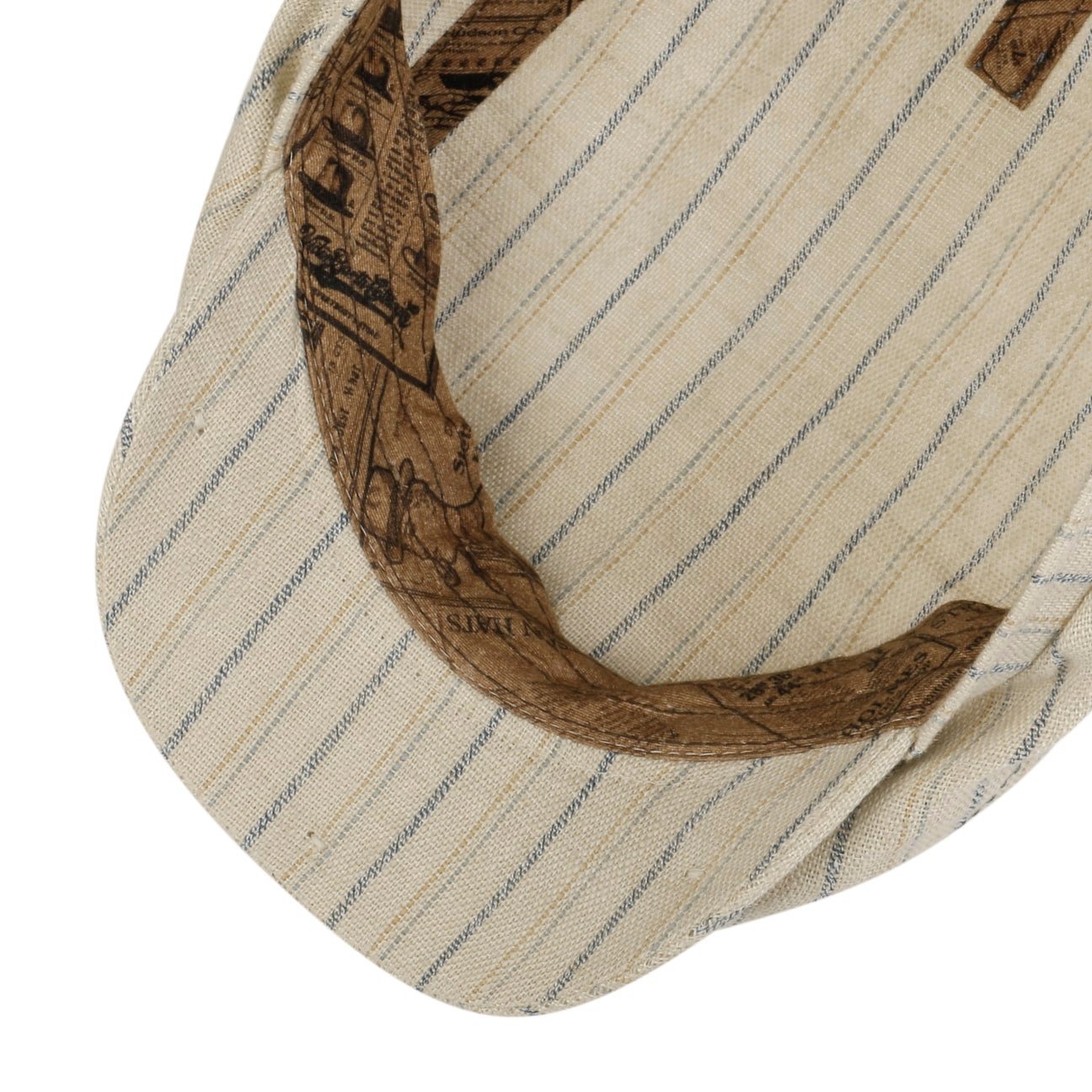 Ledford Driver Linen Flat Cap - JJ Hat Center ®