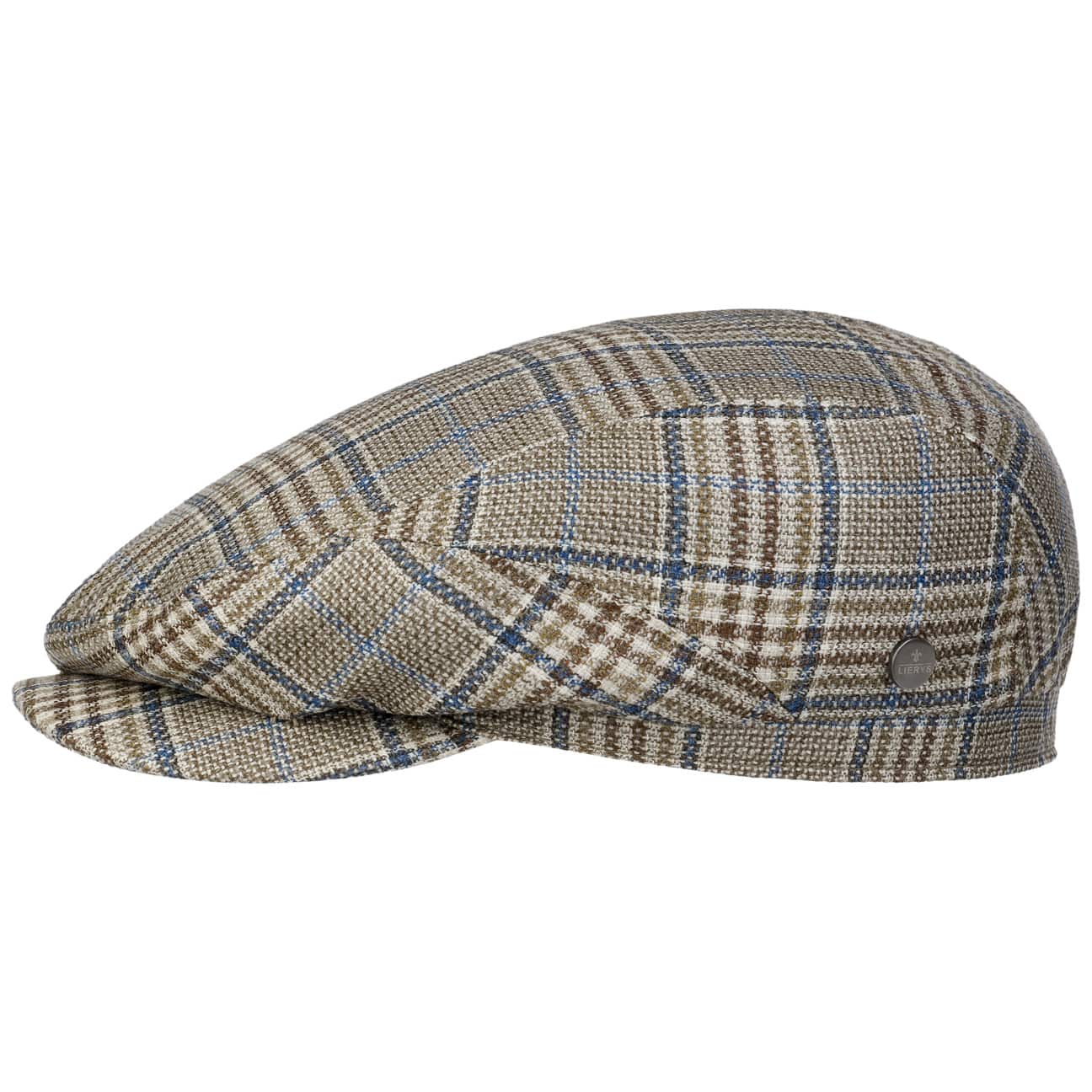 Glencheck Driver Flat Cap - JJ Hat Center ®
