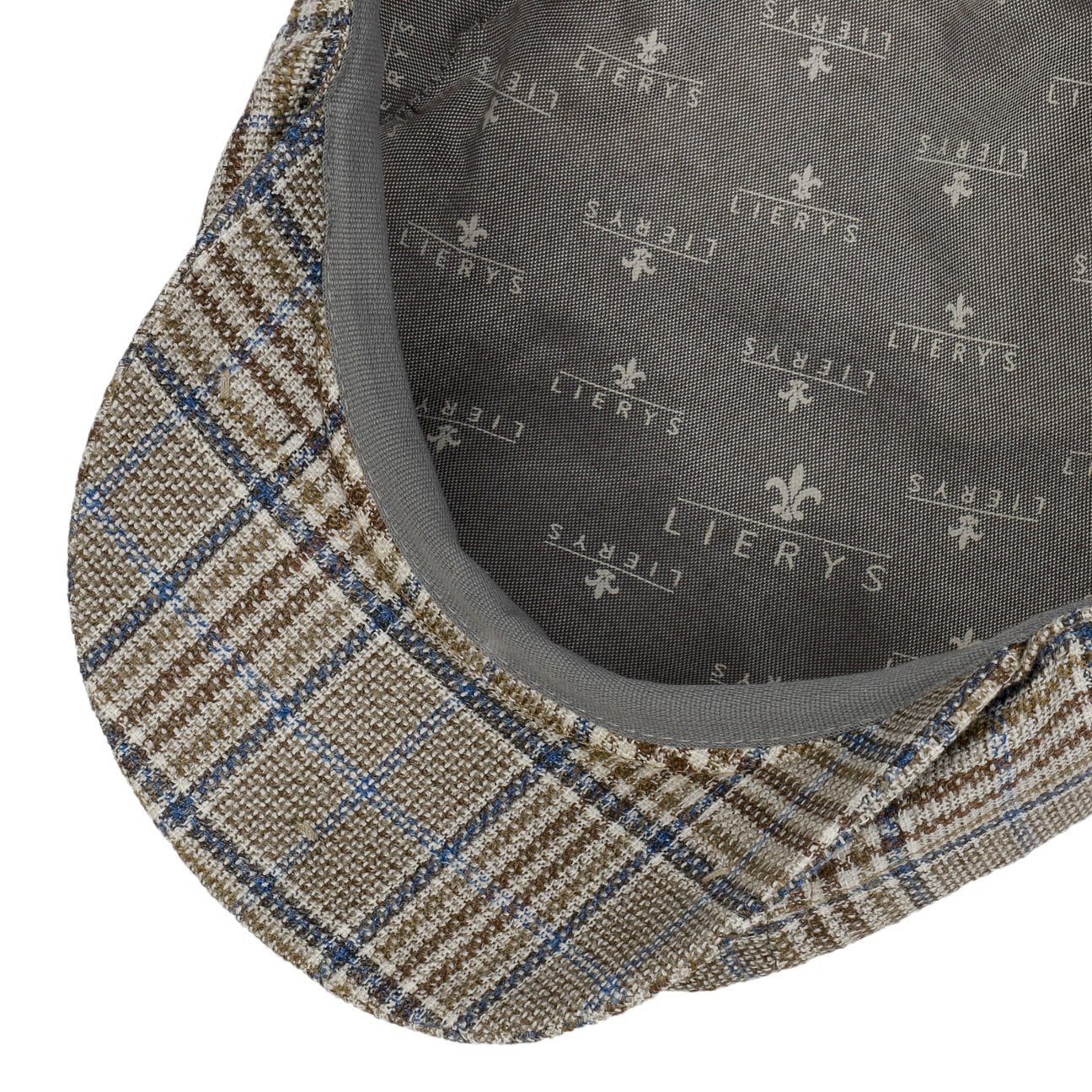 Glencheck 8 Panel Flat Cap - JJ Hat Center ®