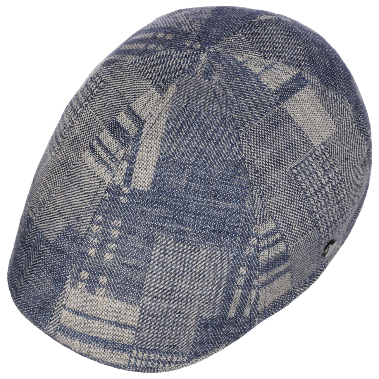 Sunbury Jacquard Flat Cap - JJ Hat Center ®