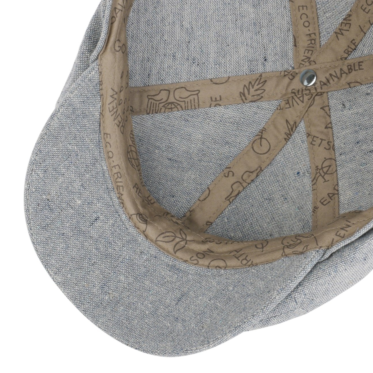 Sustainable Hanover 6 Panel Flat Cap - JJ Hat Center ®