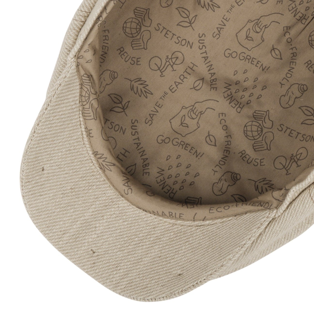Hatteras Sustainable Uni Twill Flat Cap - JJ Hat Center ®