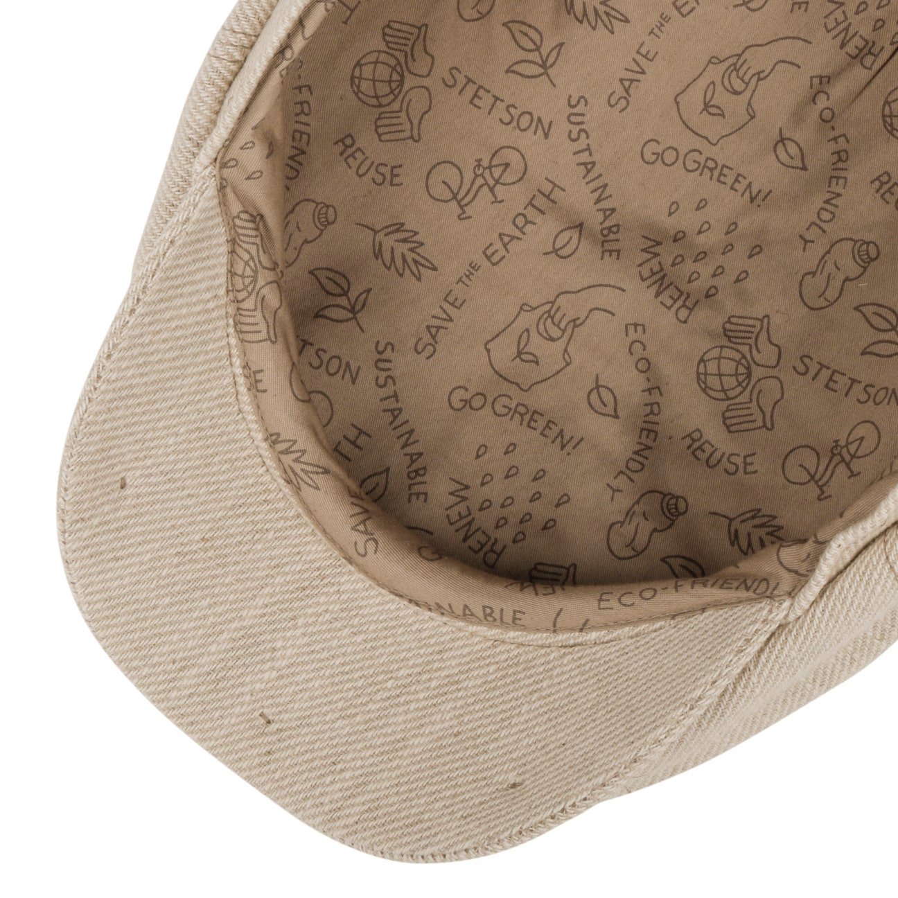 Hatteras Sustainable Uni Twill Flat Cap - JJ Hat Center ®