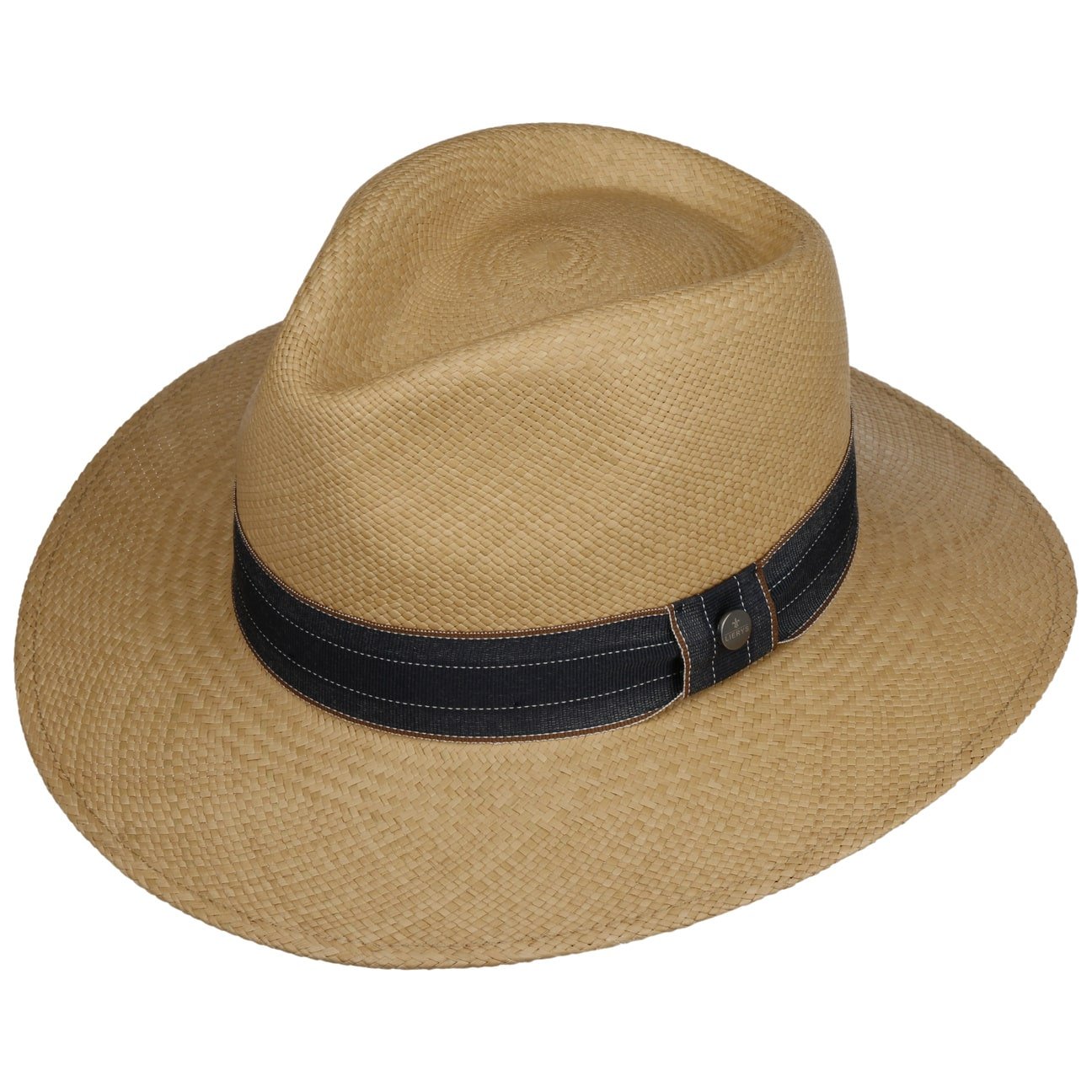 Denim Band Traveller Panama Hat - JJ Hat Center ®