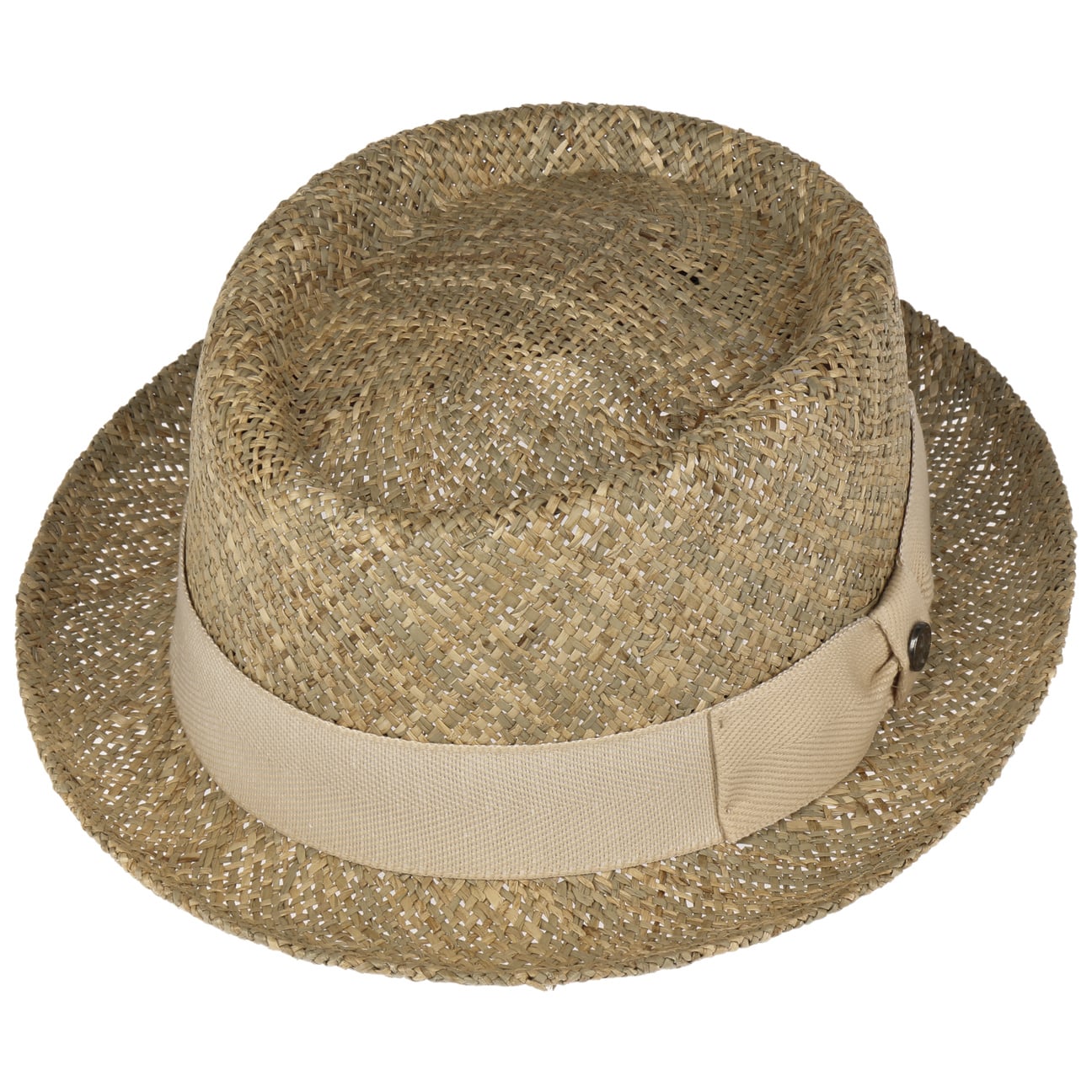 Twotone Pork Pie Straw Hat - JJ Hat Center ®