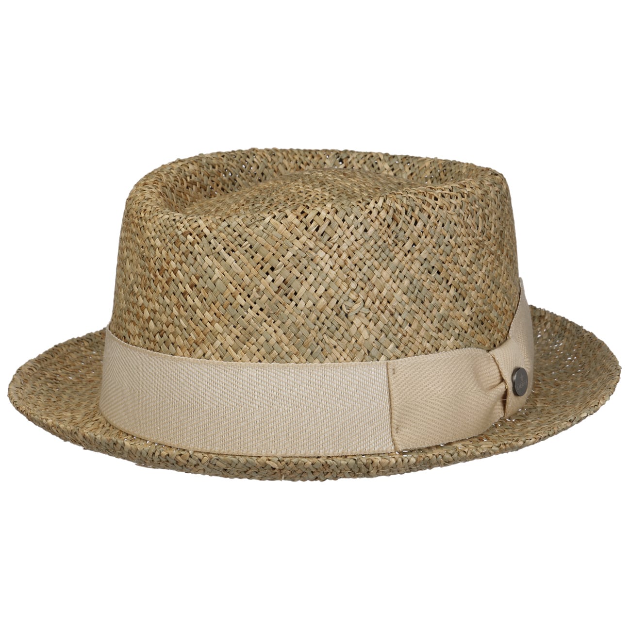 Twotone Pork Pie Straw Hat - JJ Hat Center ®