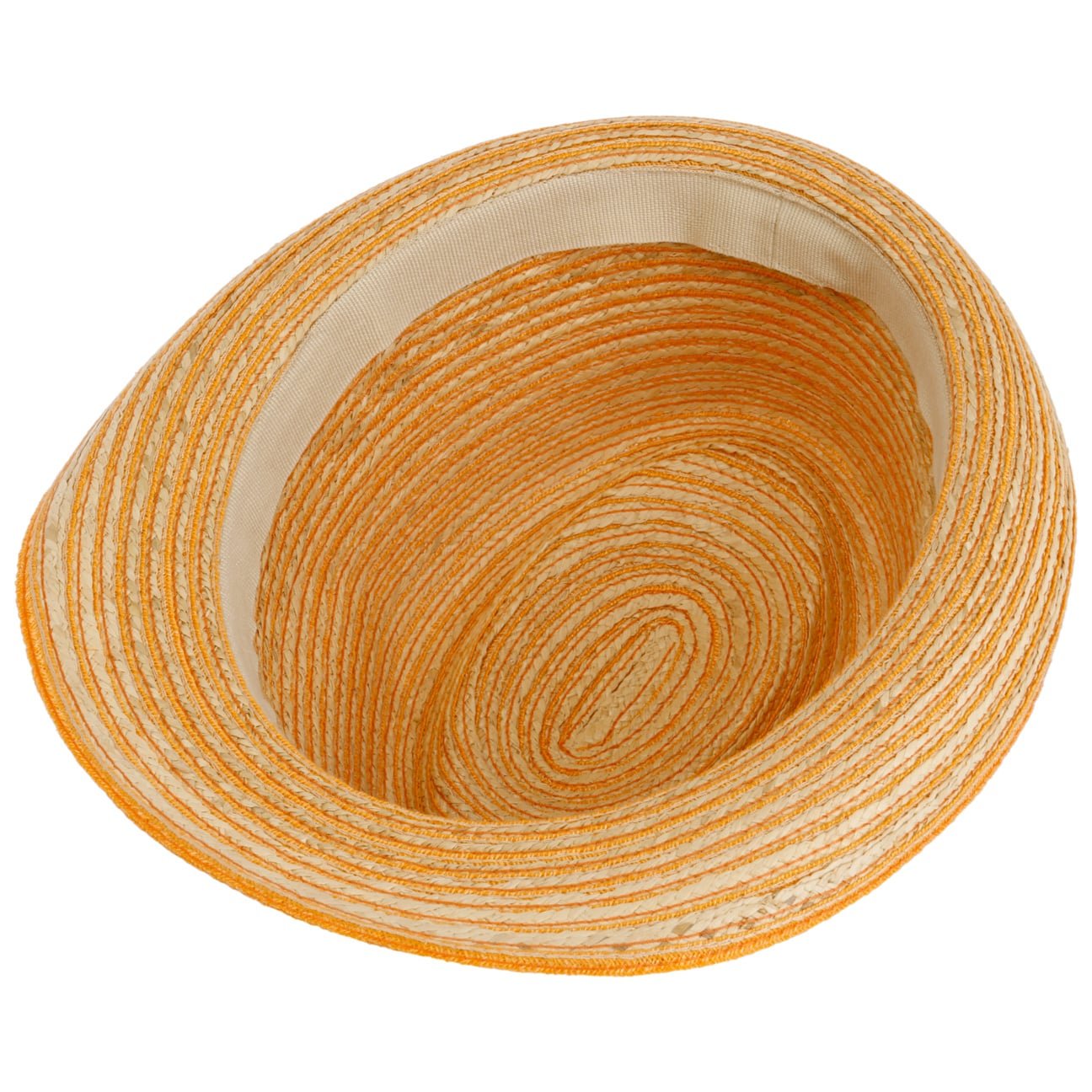 Light Twotone Trilby Straw Hat - JJ Hat Center ®