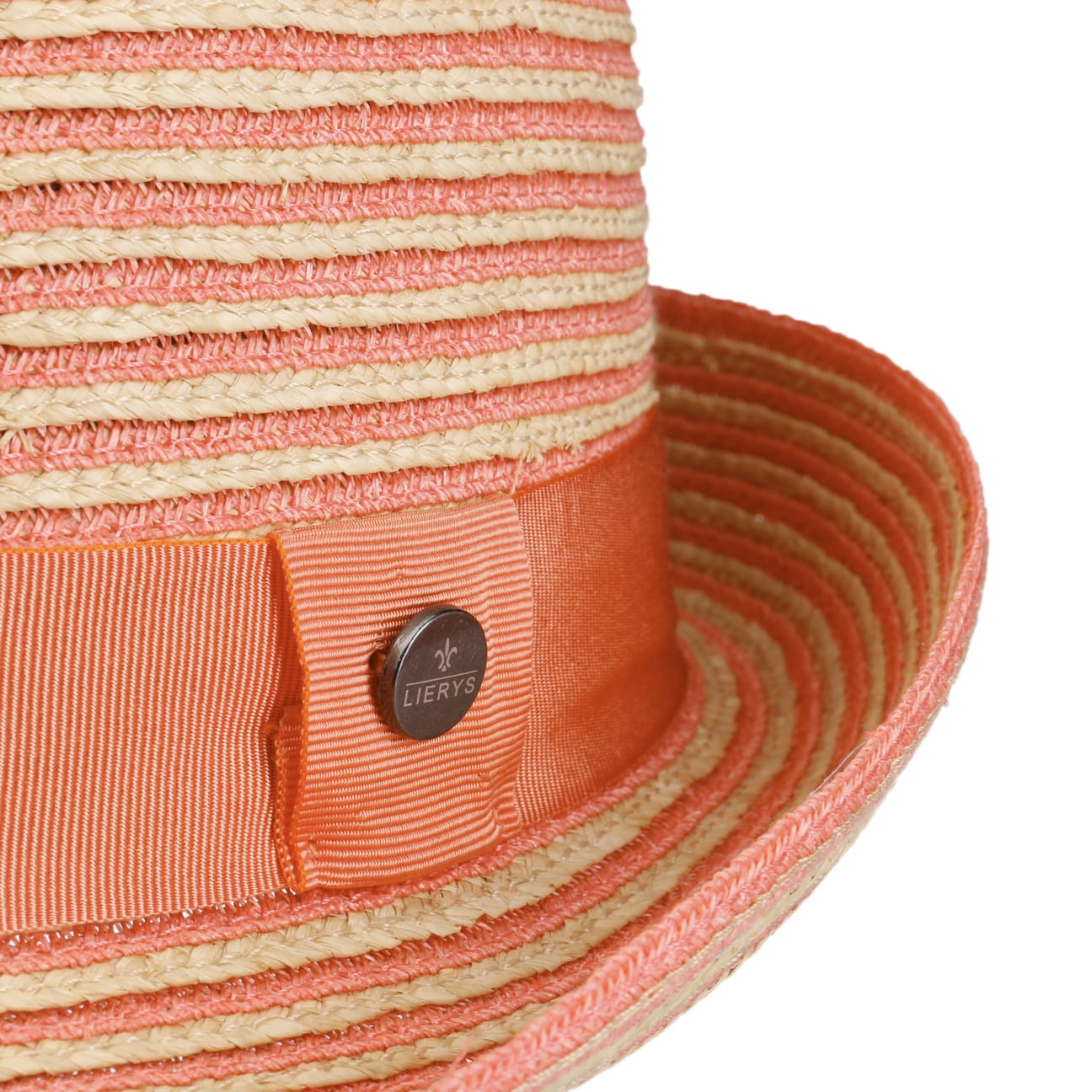 Light Twotone Trilby Straw Hat - JJ Hat Center ®
