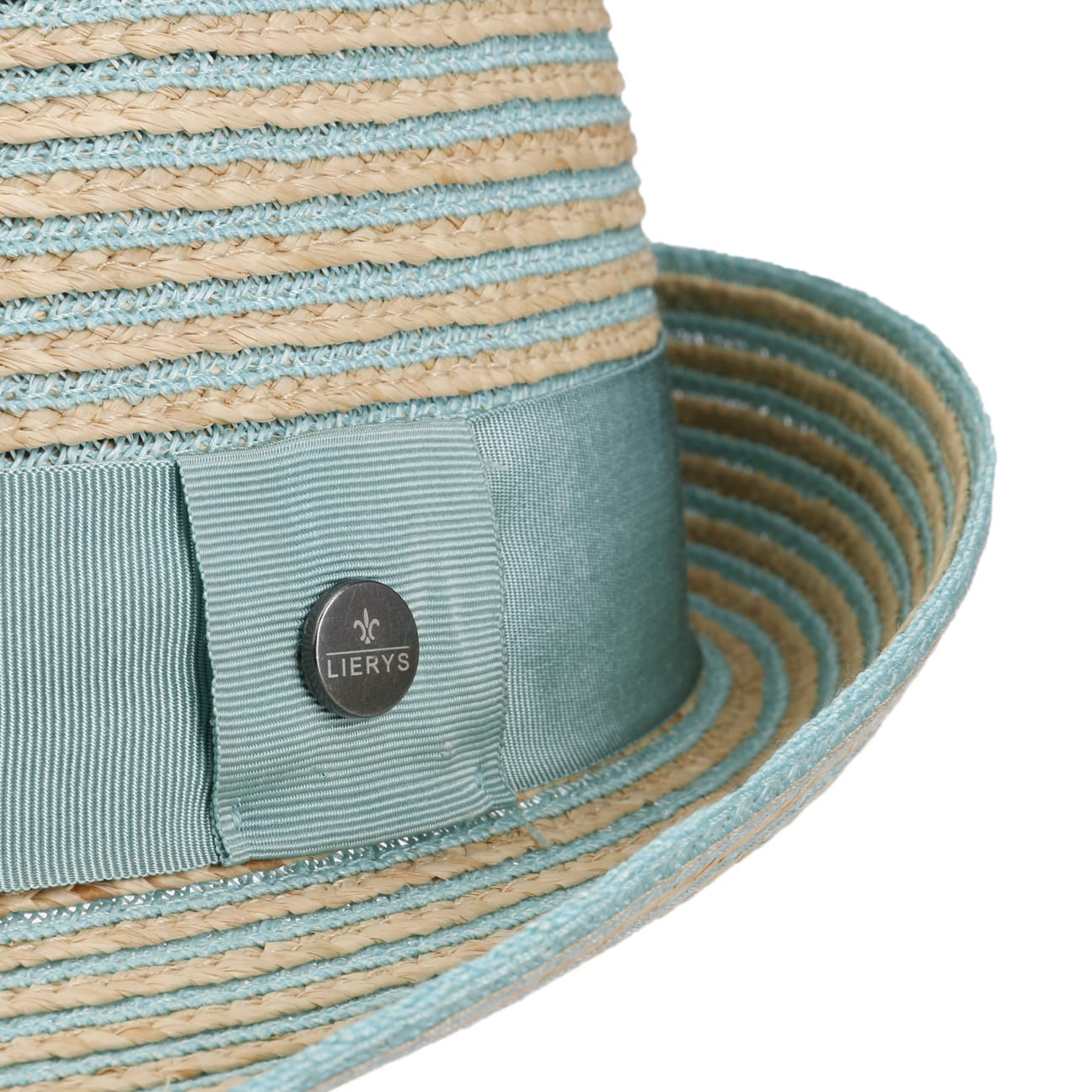 Light Twotone Trilby Straw Hat - JJ Hat Center ®