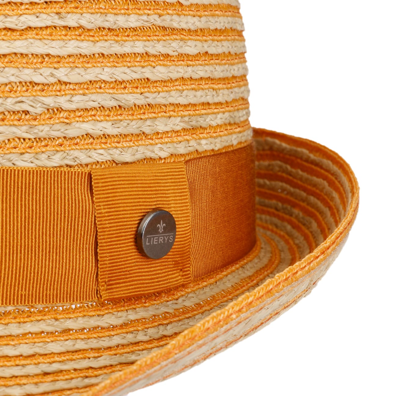 Light Twotone Trilby Straw Hat - JJ Hat Center ®