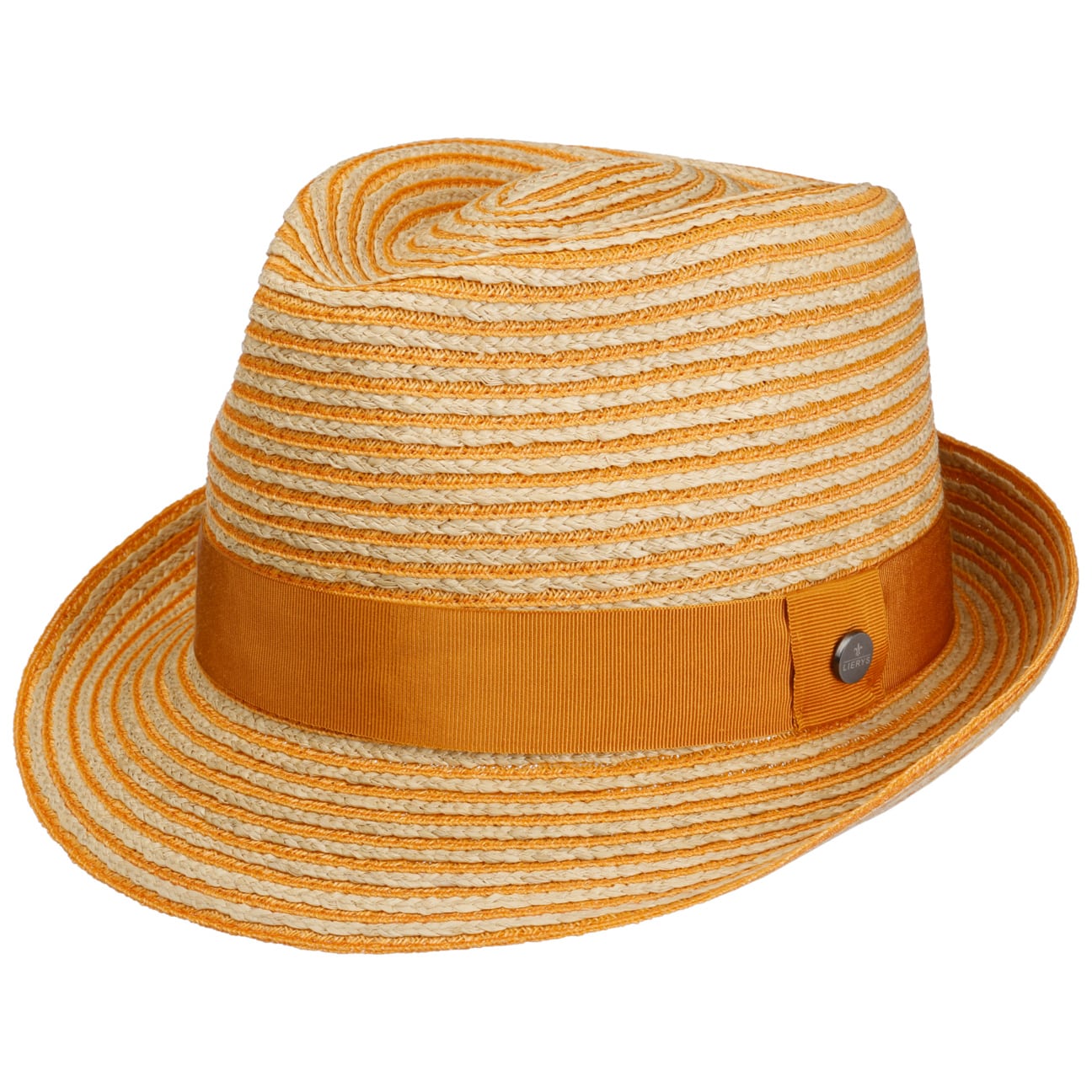 Light Twotone Trilby Straw Hat - JJ Hat Center ®