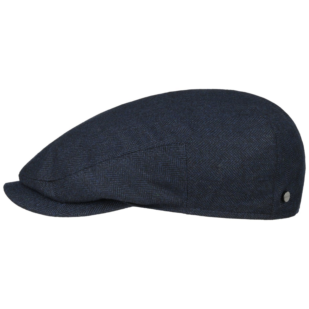 Classic Herringbone Flat Cap - JJ Hat Center ®