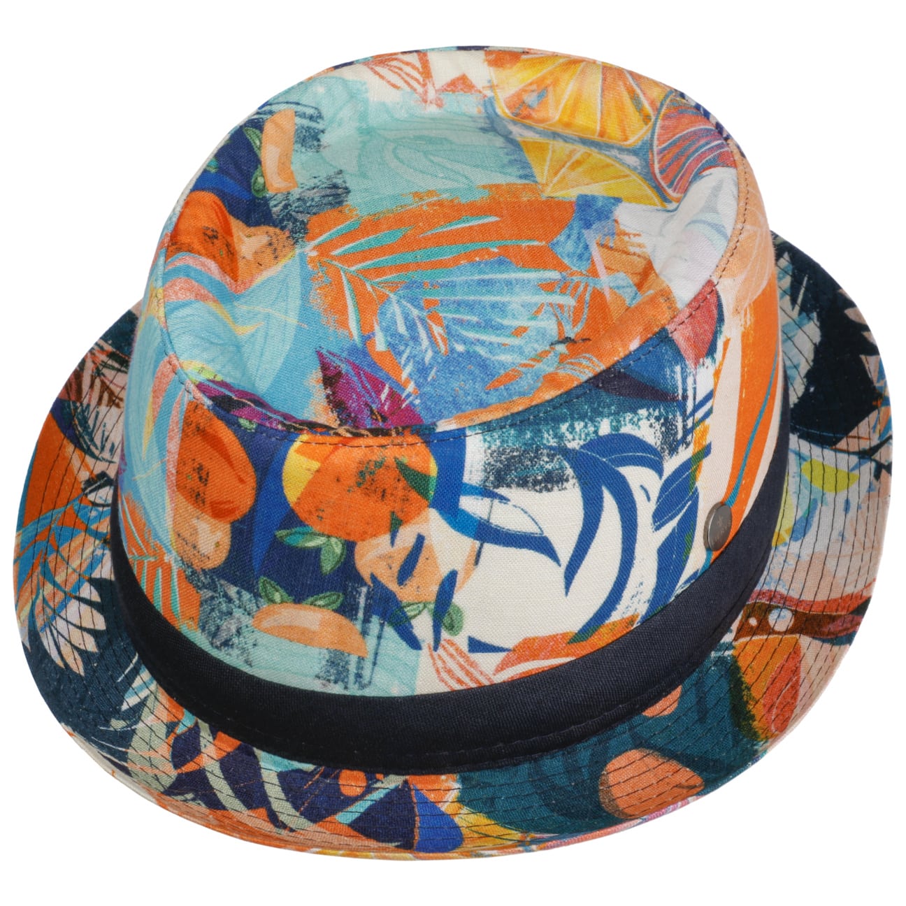 Volcaro Pork Pie Linen Hat - JJ Hat Center ®