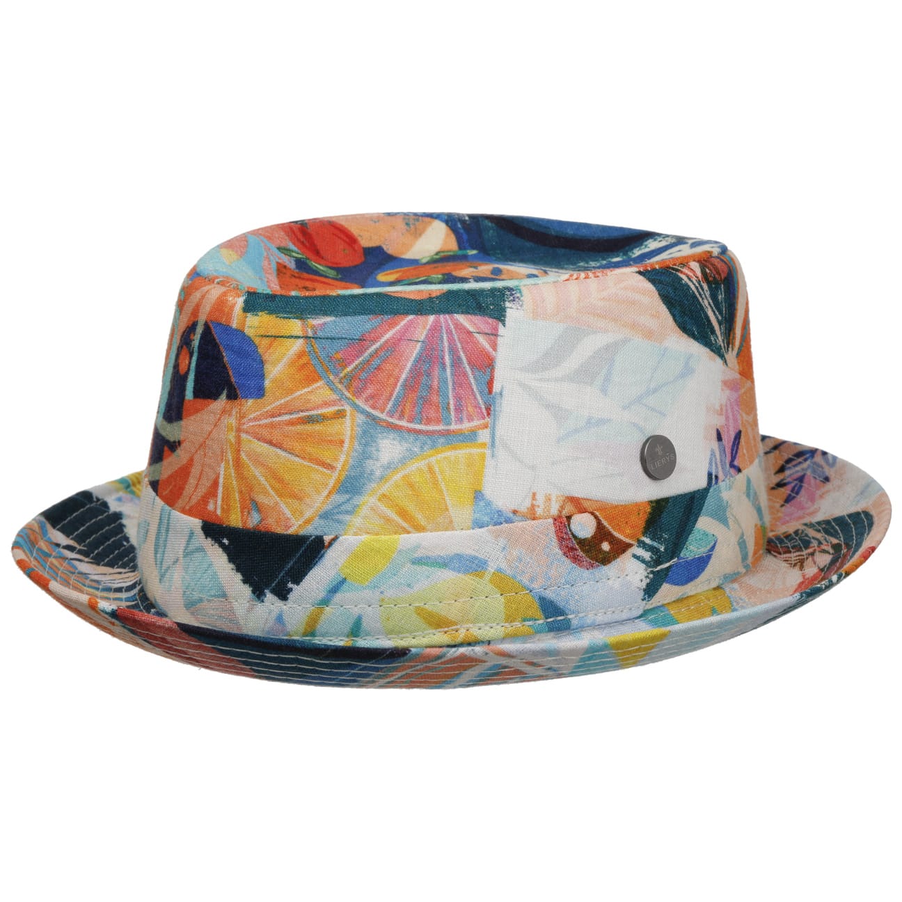 Volcaro Pork Pie Linen Hat - JJ Hat Center ®