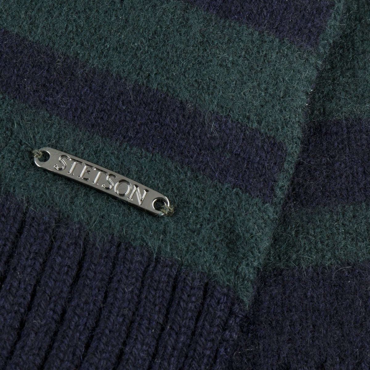 Twotone Stripes Cashmere Scarf - JJ Hat Center ®