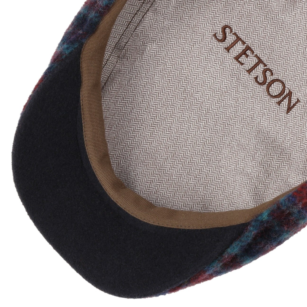 Karlsen Ivy Wool Check Flat Cap - JJ Hat Center ®