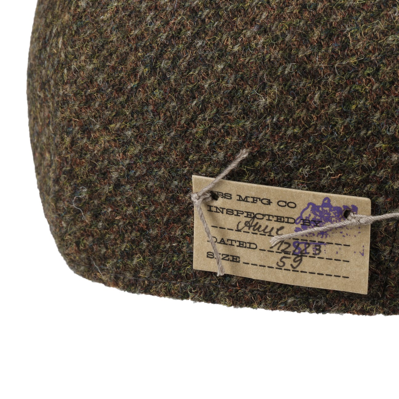Kent Virgin Wool Harris Tweed Flat Cap - JJ Hat Center ®