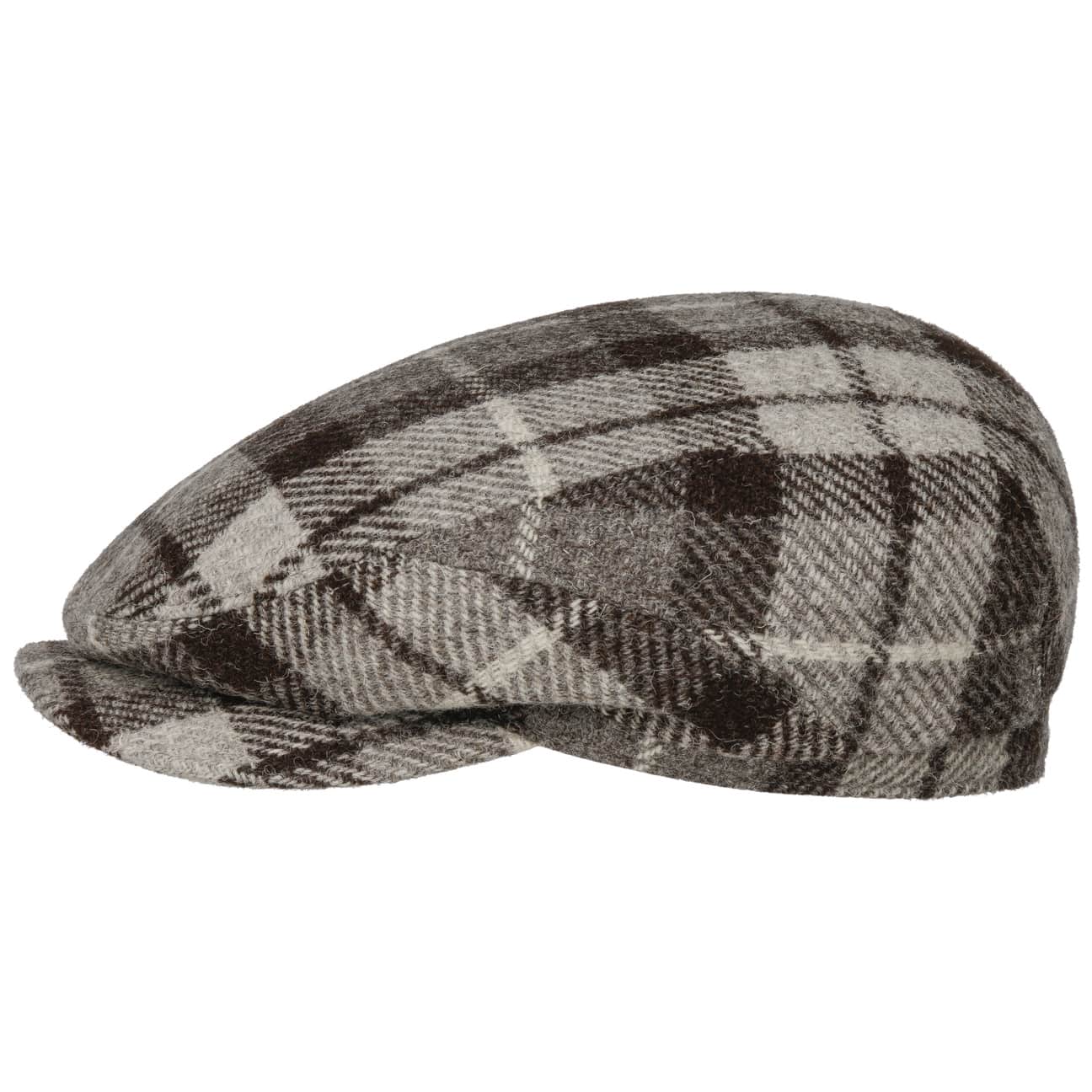 Undyed Harris Tweed Driver Flat Cap - JJ Hat Center ®