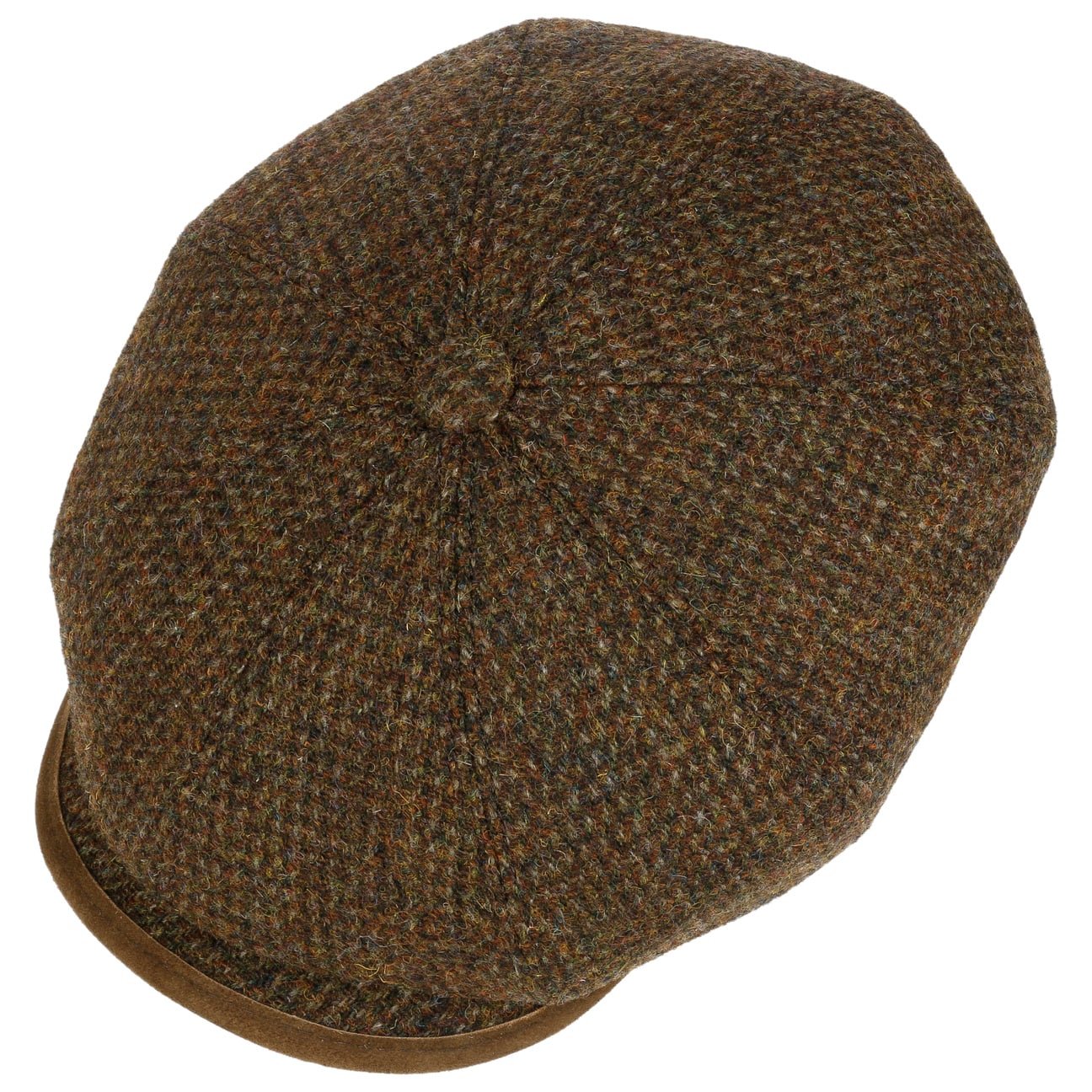 Hatteras Wool Harris Tweed Flat Cap - JJ Hat Center ®