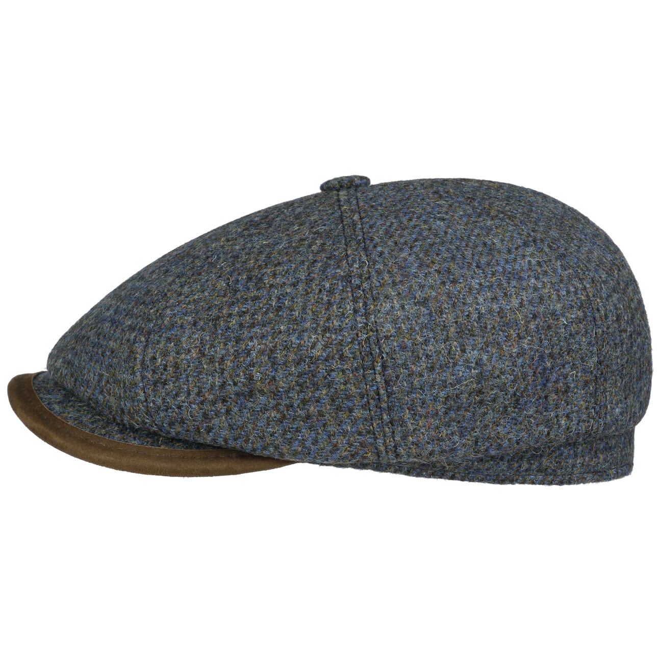 Hatteras Wool Harris Tweed Flat Cap - JJ Hat Center ®