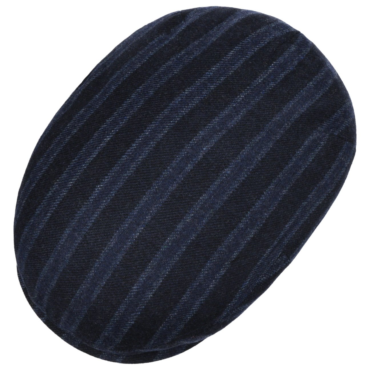 Kent Wool Stripes Flat Cap - JJ Hat Center ®