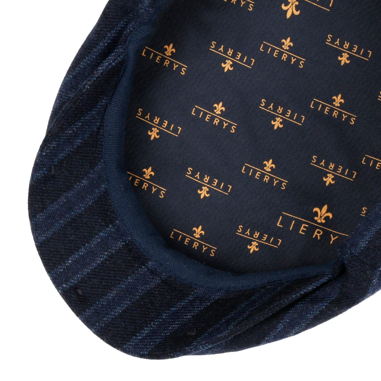 Kent Wool Stripes Flat Cap - JJ Hat Center ®