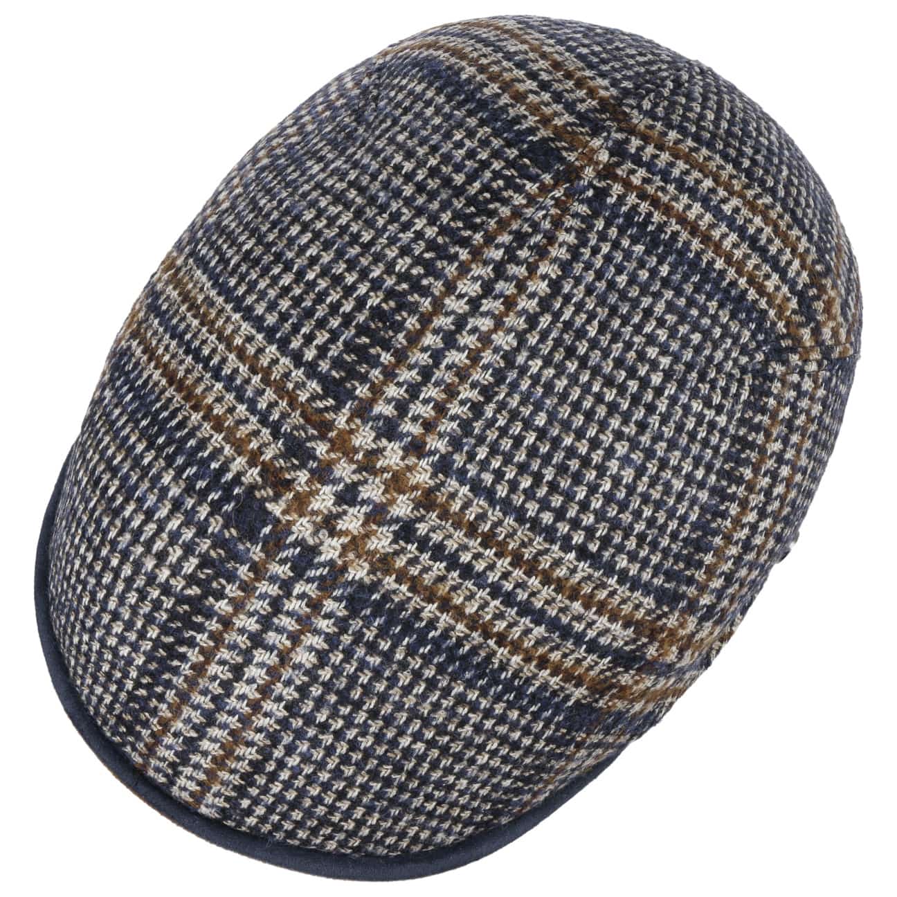Milano Tweed Flat Cap - JJ Hat Center ®