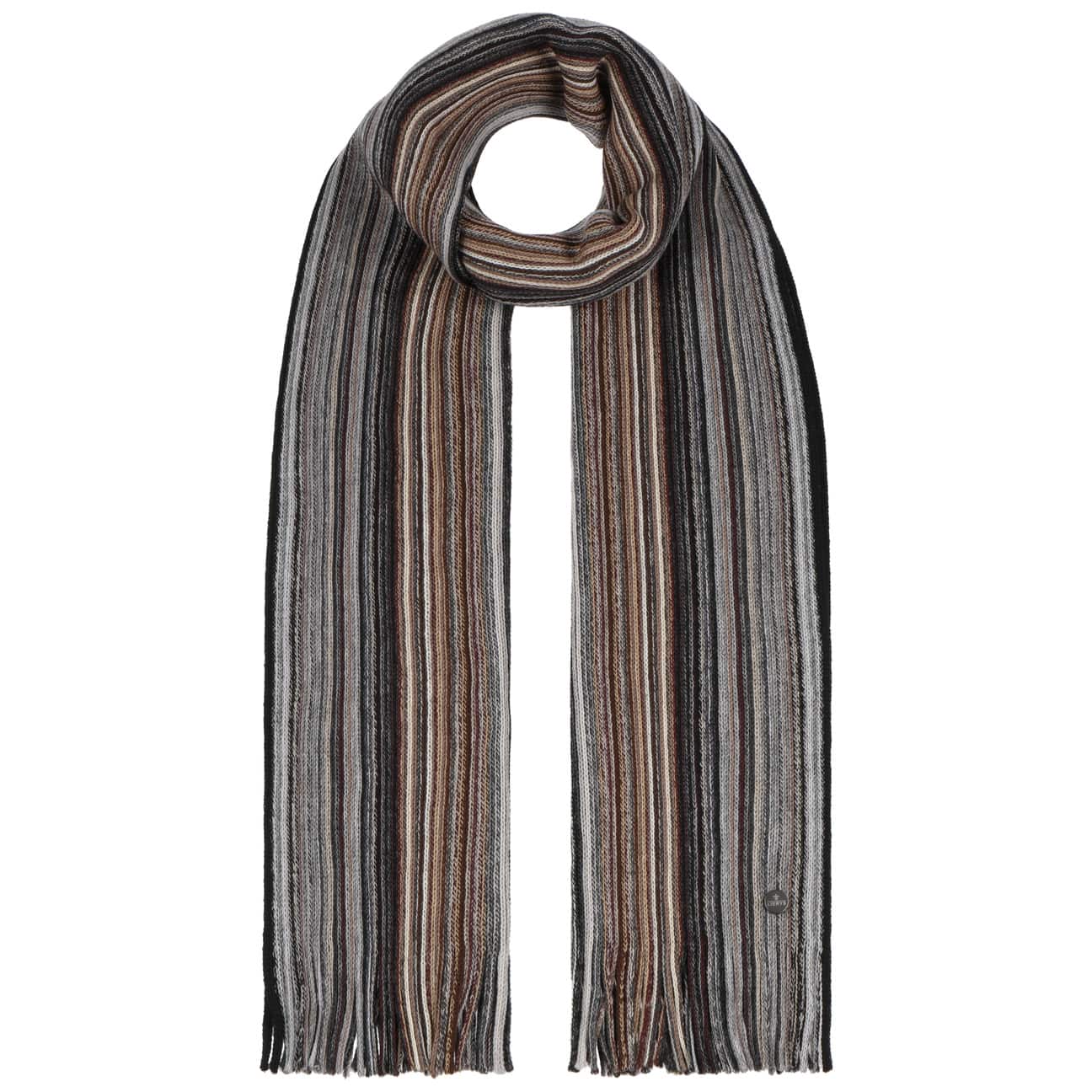 Colour Stripes Wool Scarf - JJ Hat Center ®