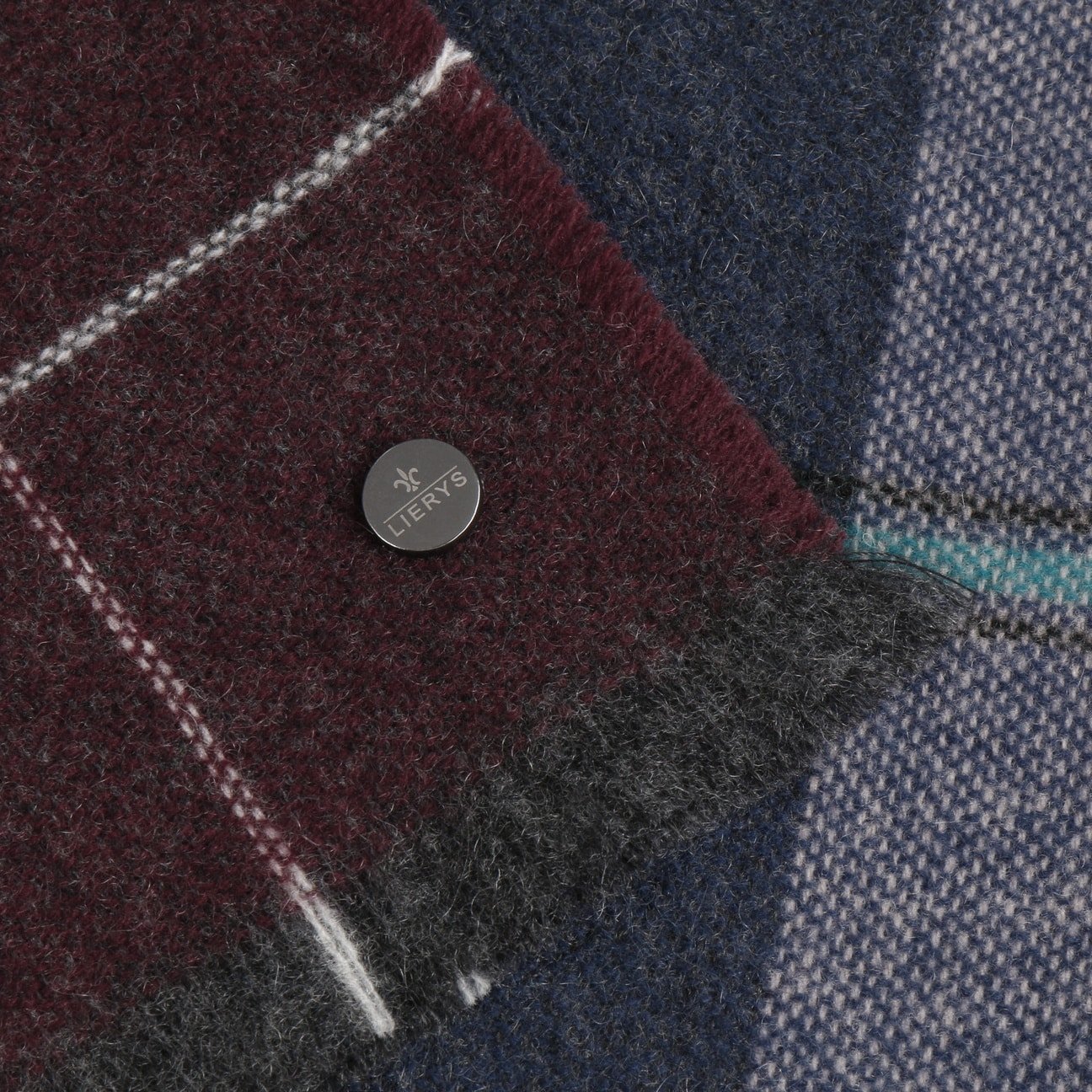 Danverell Check Cashmere Scarf - JJ Hat Center ®