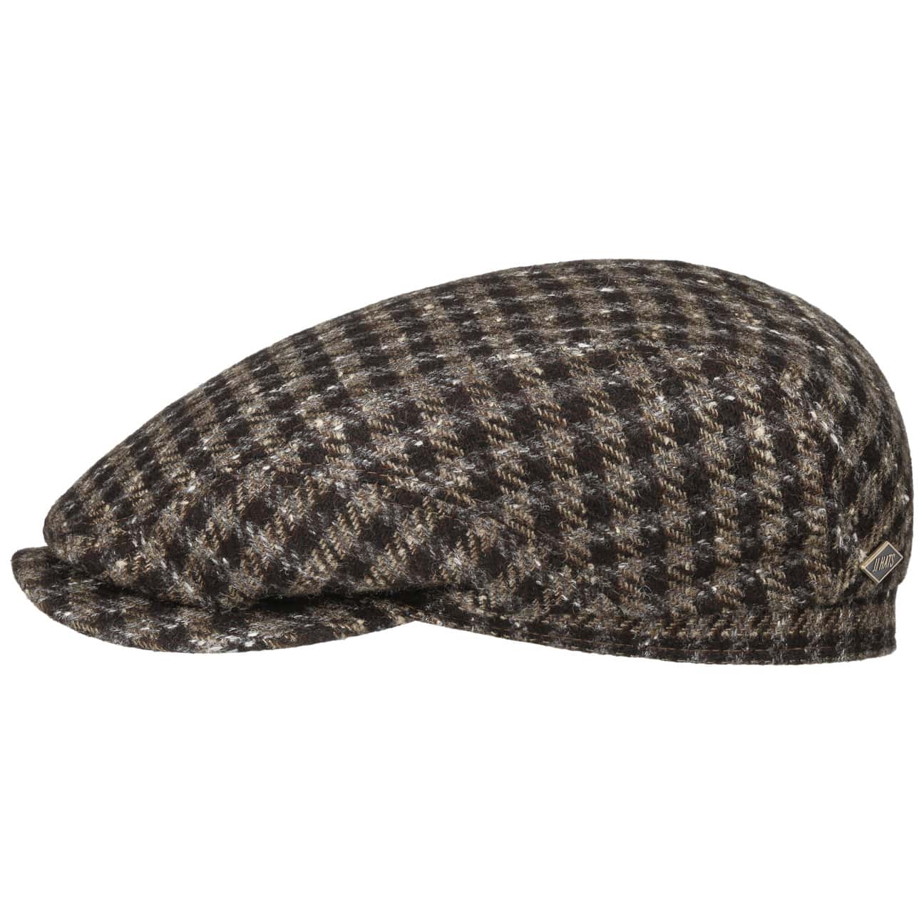 Driver Cap Vichy Cashmere/Silk - JJ Hat Center ®