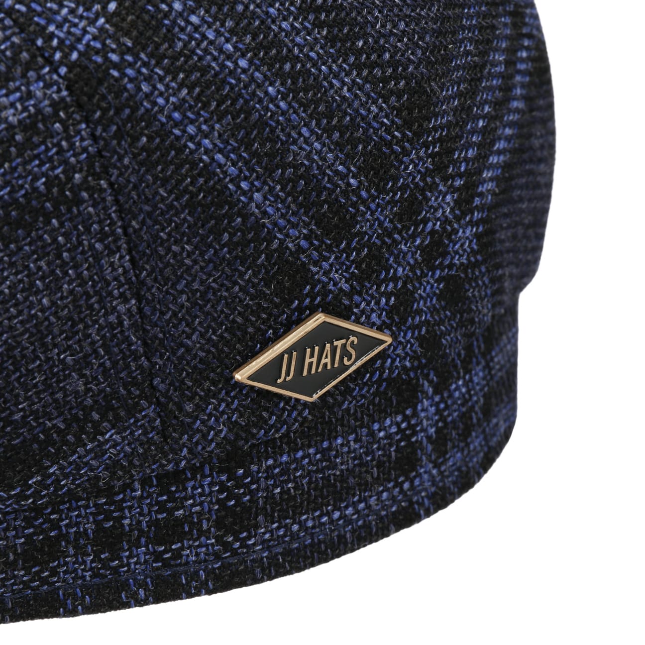 Driver Cap Check Virgin Wool/Silk - JJ Hat Center ®