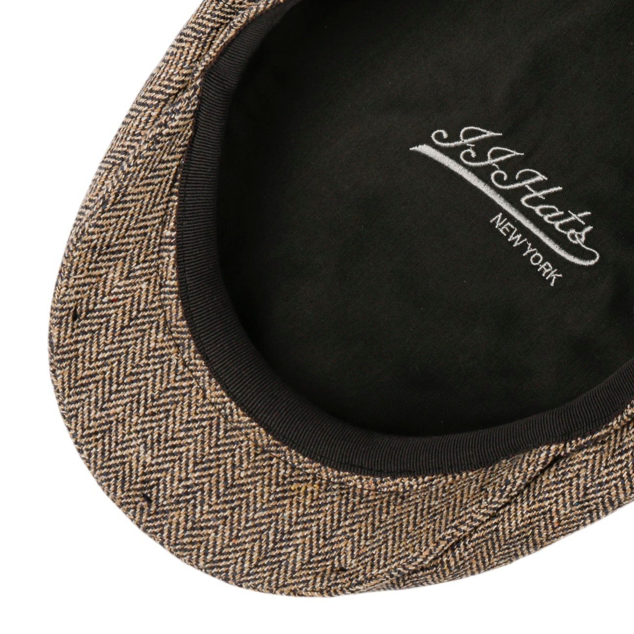 Driver Cap Silk Herringbone - JJ Hat Center ®