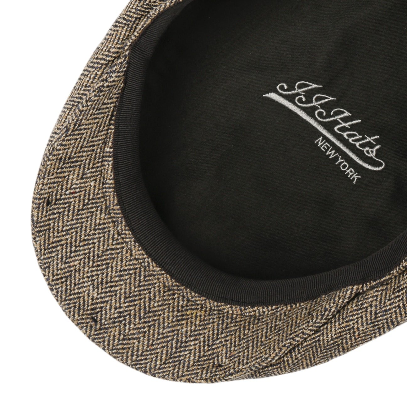 Driver Cap Silk Herringbone - JJ Hat Center ®
