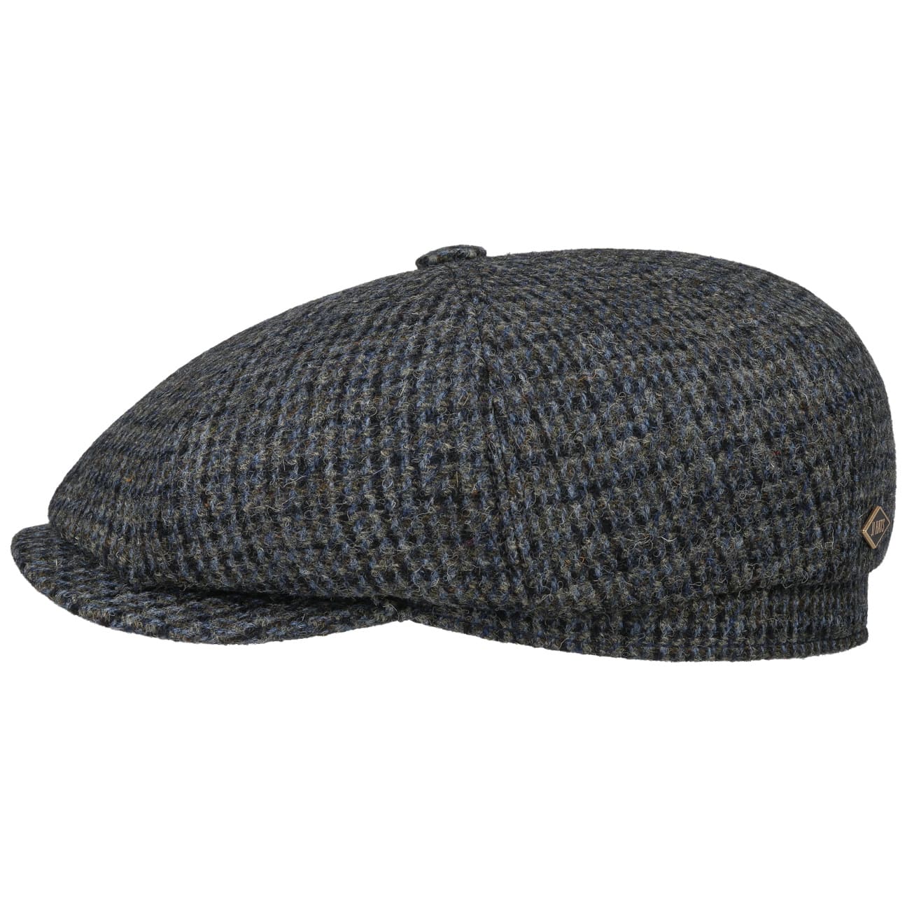 Eight Panel Cap Harris Tweed - JJ Hat Center ®