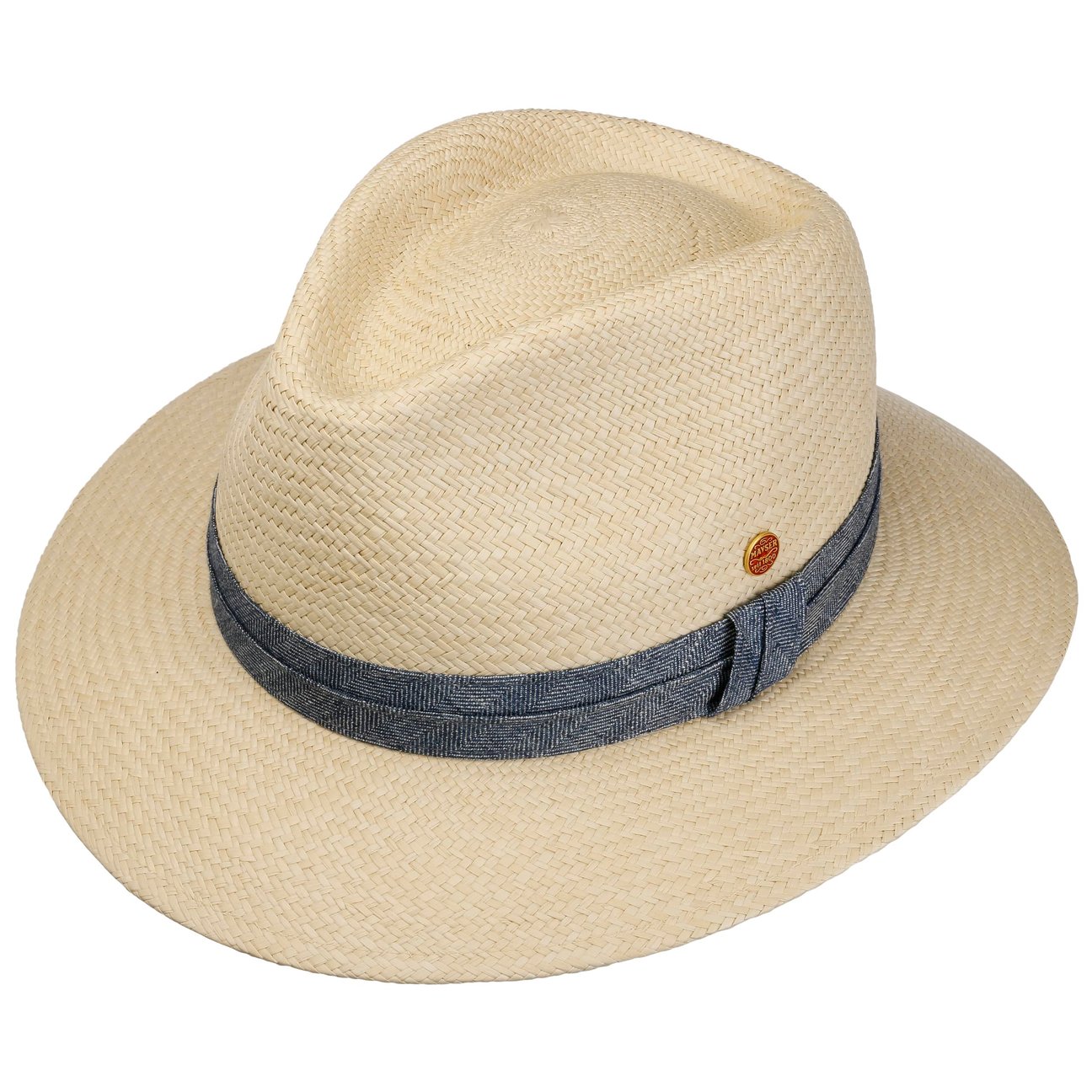Gero Contrast Band Panama Hat - JJ Hat Center ®