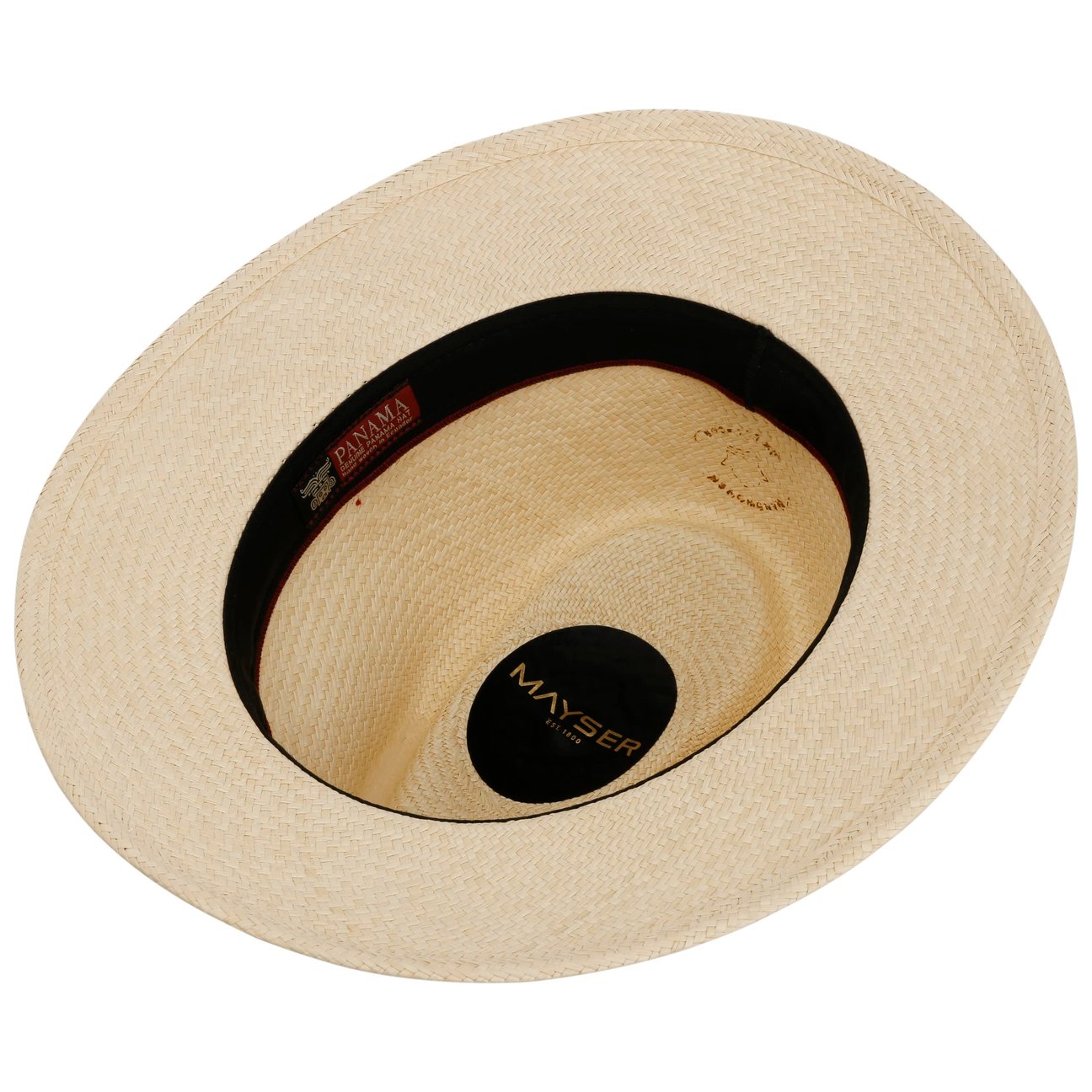 Gero Contrast Band Panama Hat - JJ Hat Center ®