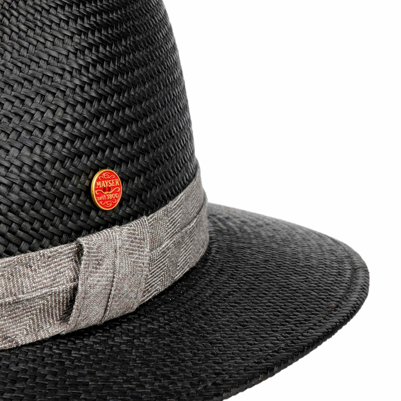 Gero Contrast Band Panama Hat - JJ Hat Center ®