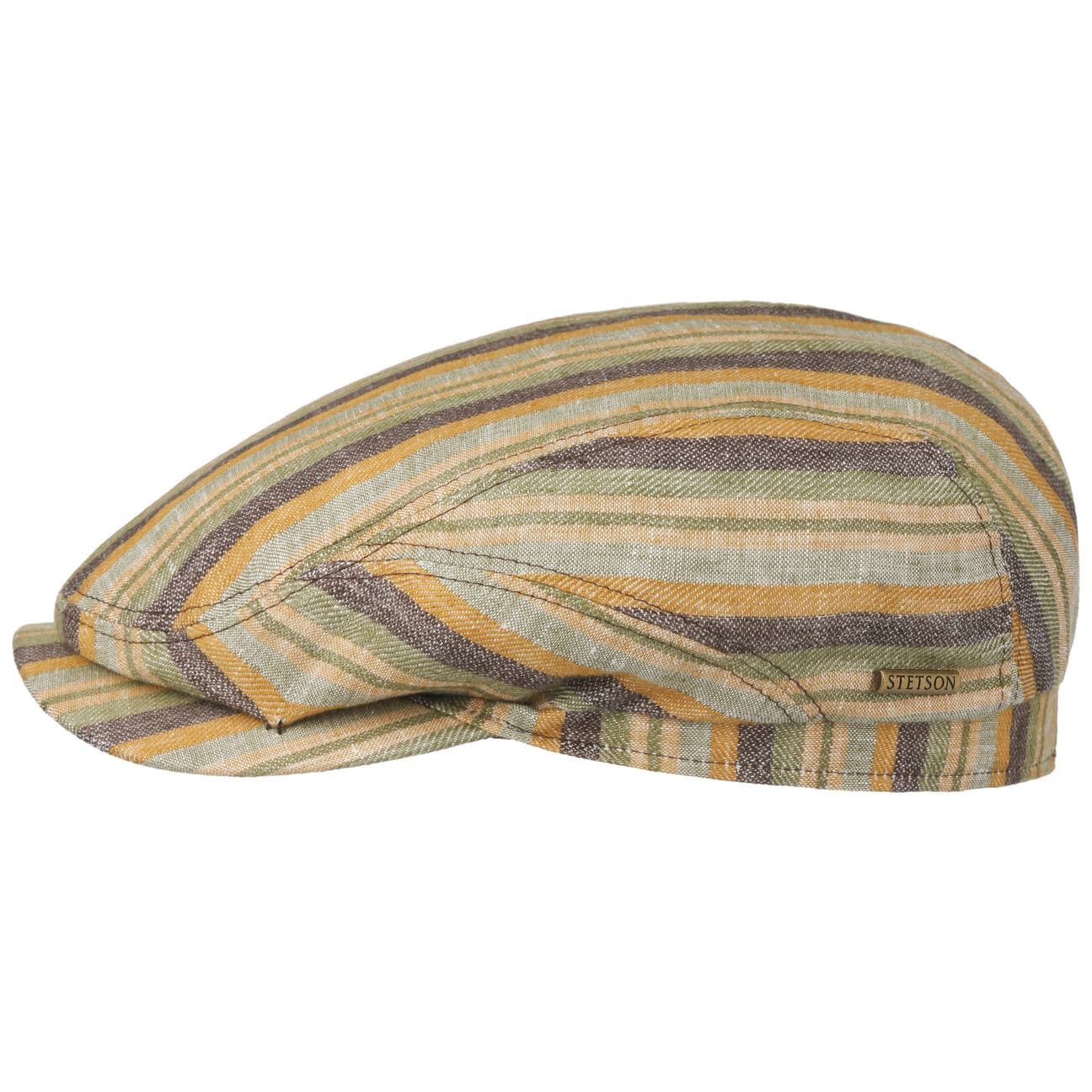 Sacota Driver Linen Flat Cap - JJ Hat Center ®