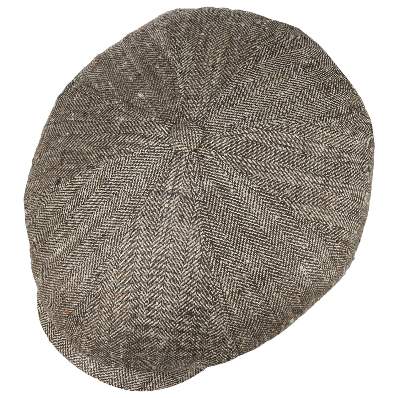 Lanfield Herringbone News Boy Cap - JJ Hat Center ®