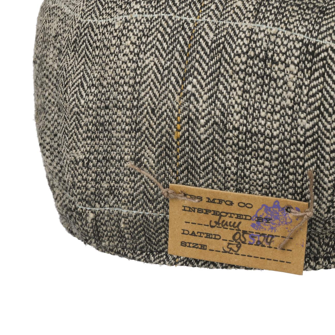 Coverton Herringbone Flat Cap - JJ Hat Center ®