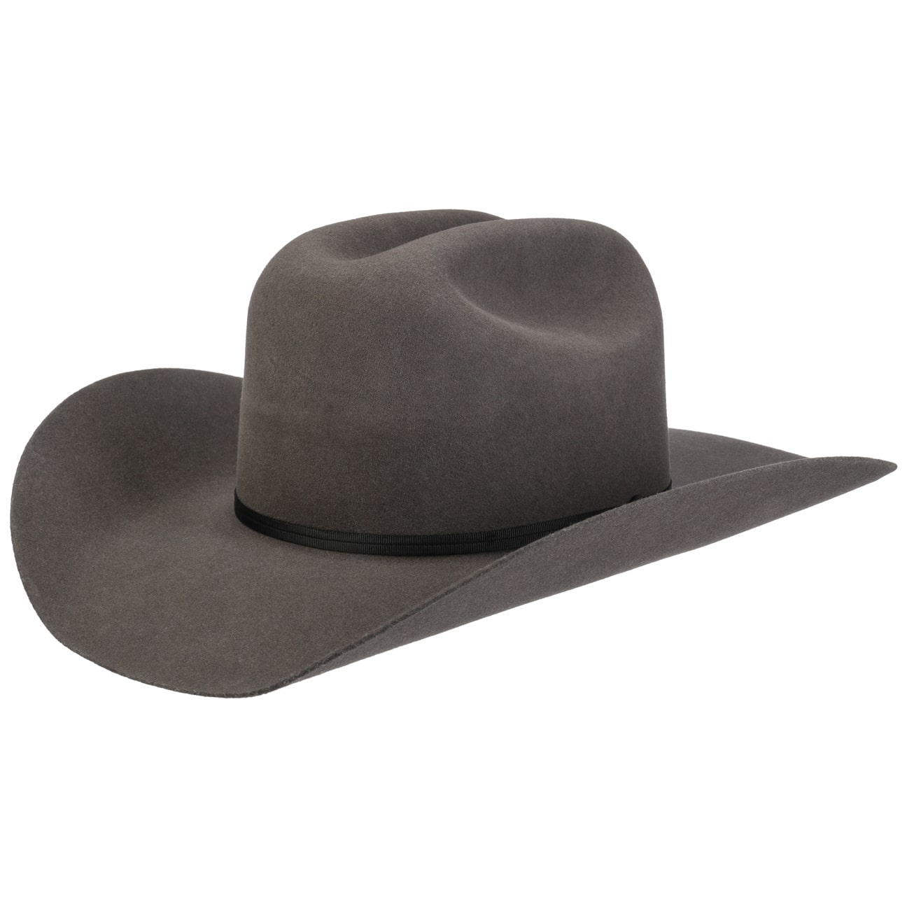 Buffalo Pinch Western Woolfelt - JJ Hat Center ®