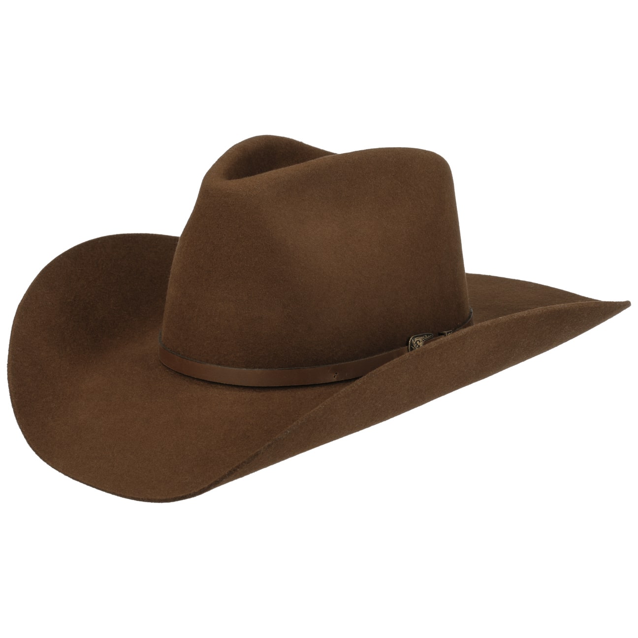Western Woolfelt Fedora Pinch - JJ Hat Center ®