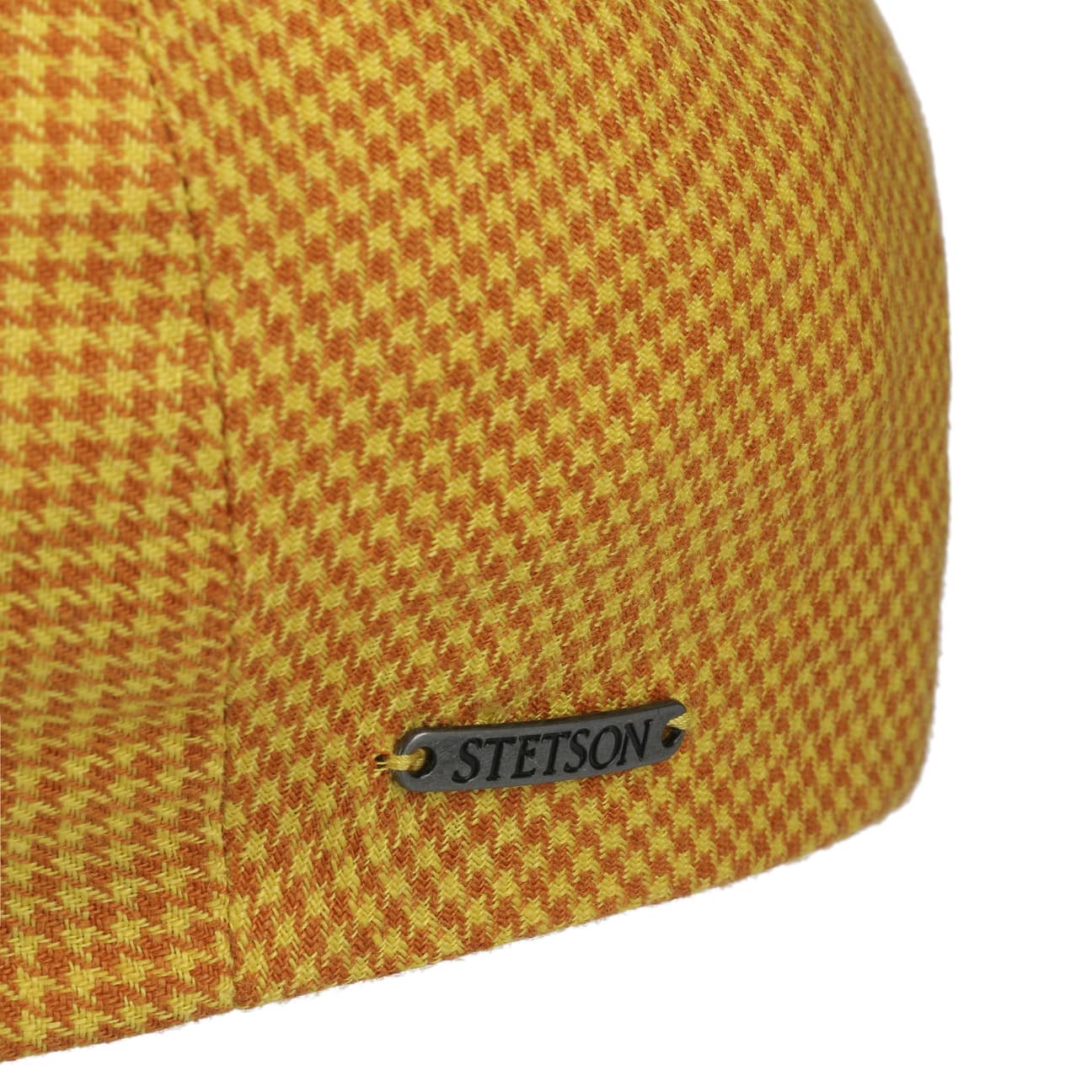 Kent Houndstooth Golf Flat Cap - JJ Hat Center ®