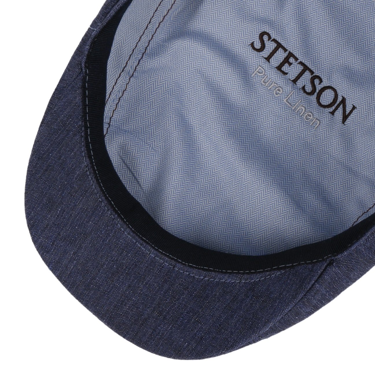 Bricksford 8 Panel Linen Flat Cap - JJ Hat Center ®
