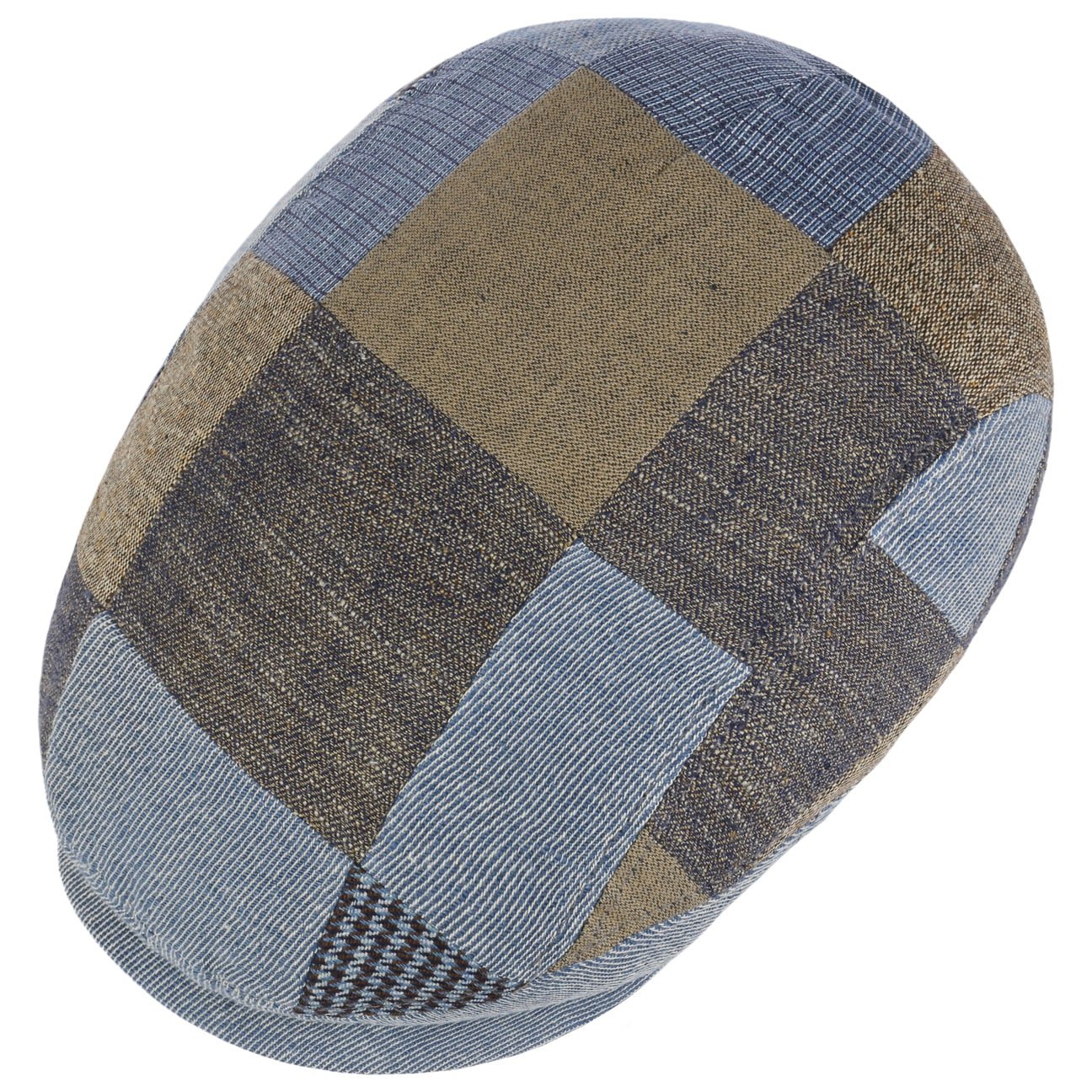Laughlin Driver Patchwork Flat Cap - JJ Hat Center ®
