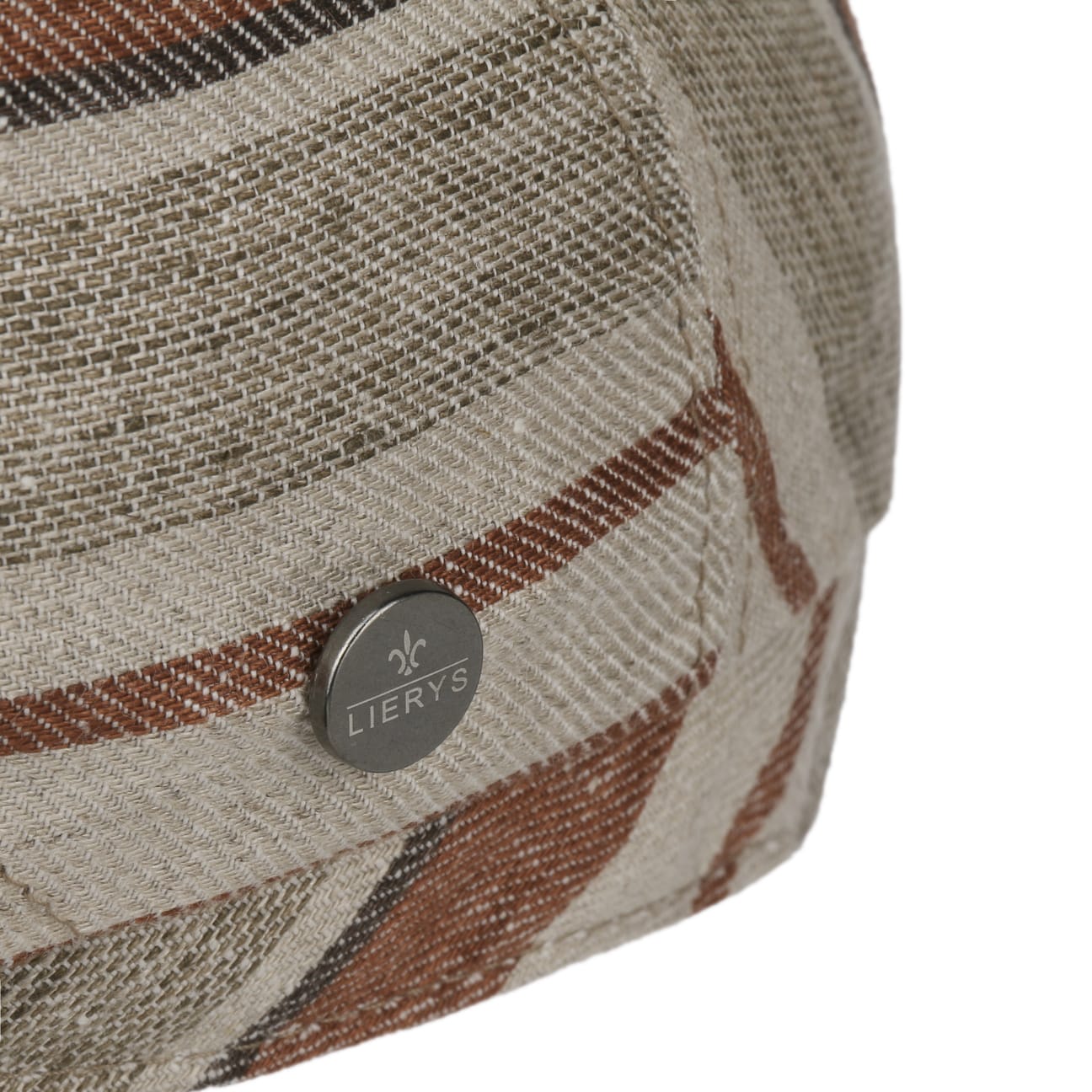 Chesterton Linen Flat Cap - JJ Hat Center ®