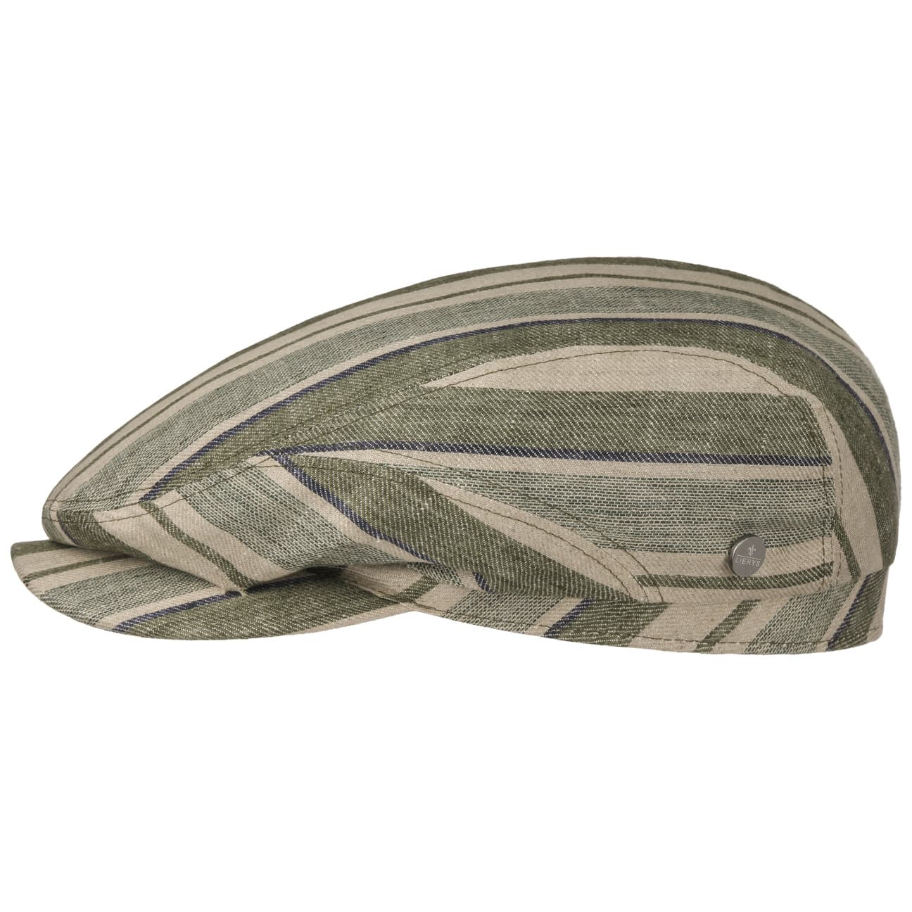 Chesterton Linen Flat Cap by Lierys - JJ Hat Center ®