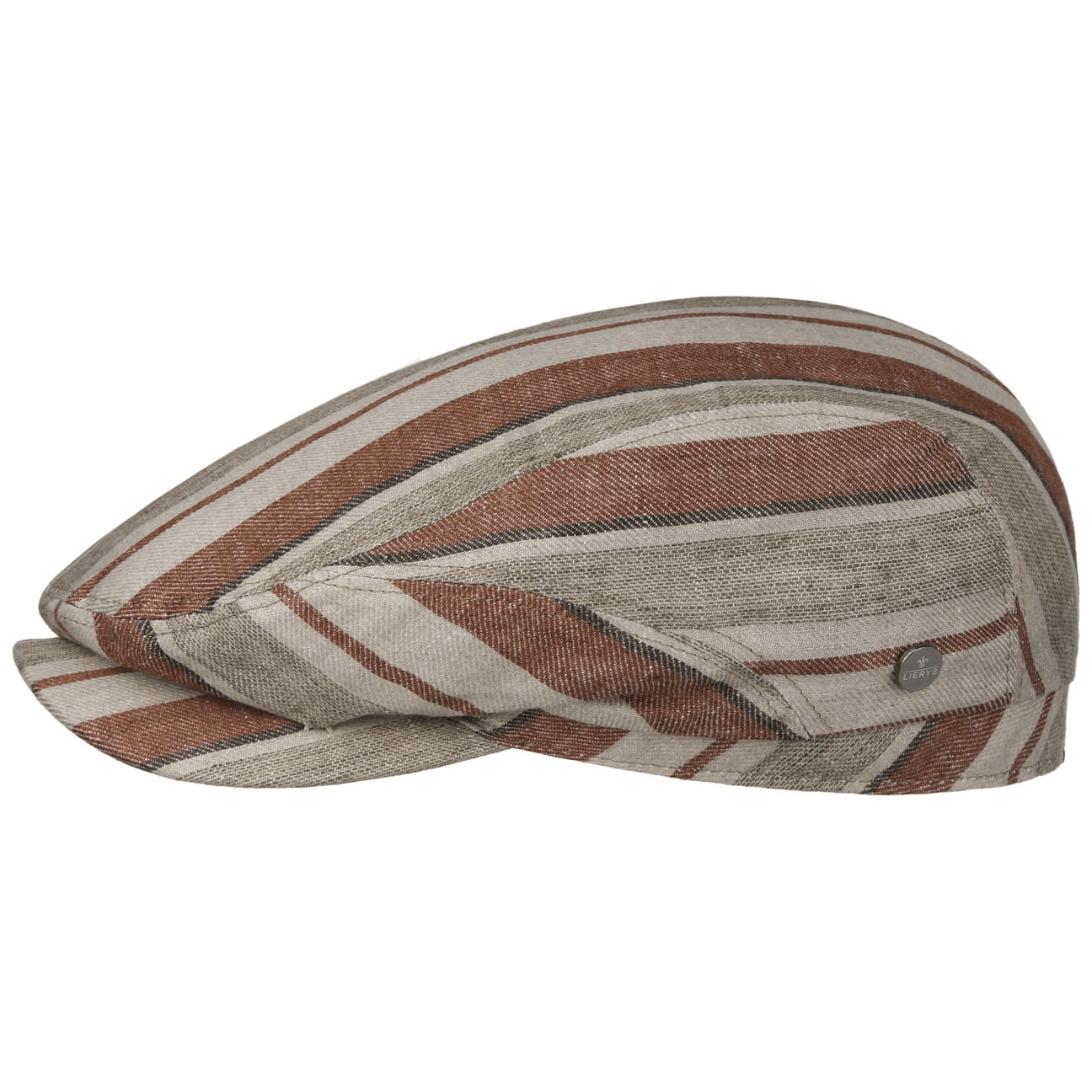 Chesterton Linen Flat Cap by Lierys - JJ Hat Center ®