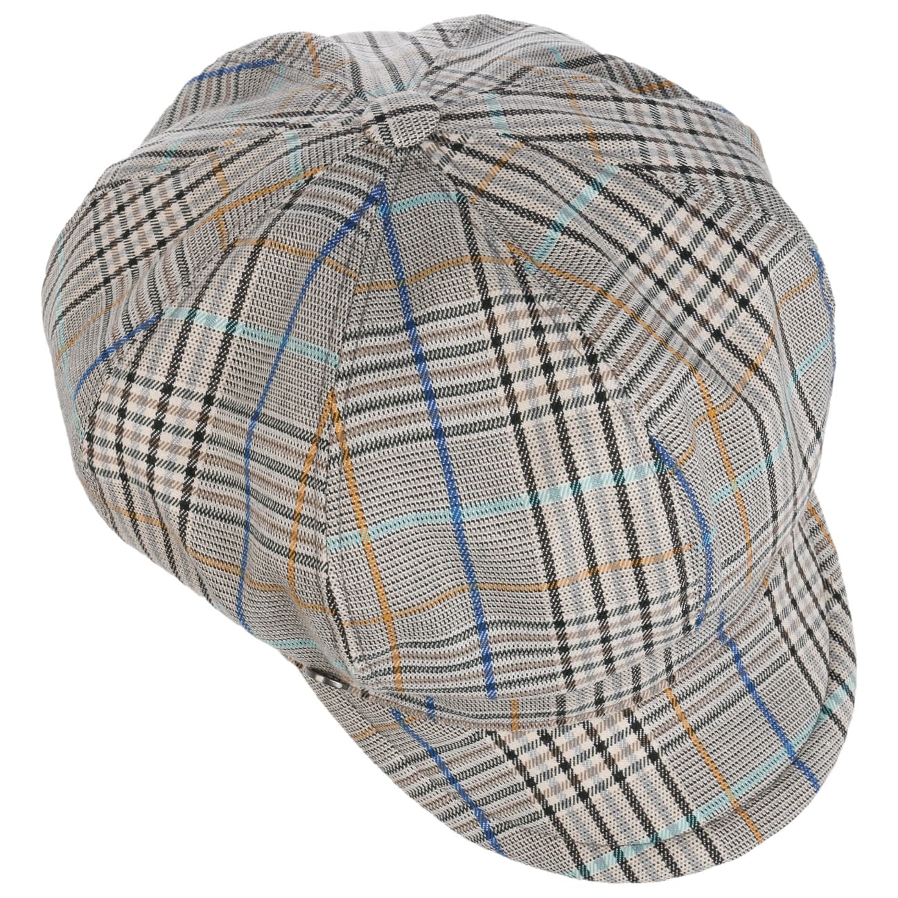 Tarragona Check Newsboy Cap - JJ Hat Center ®